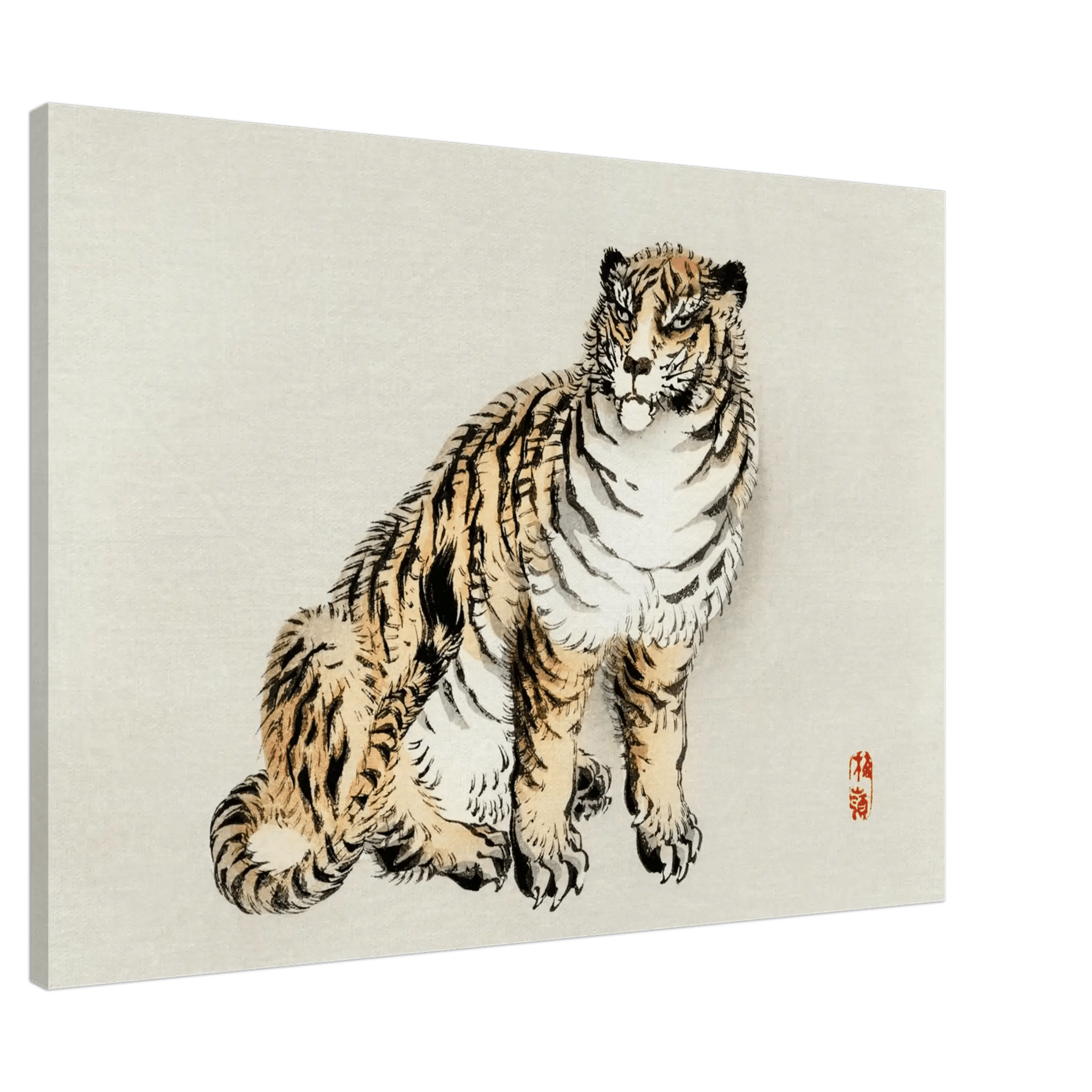 Der Tiger - Leinwand Edition - HINORI