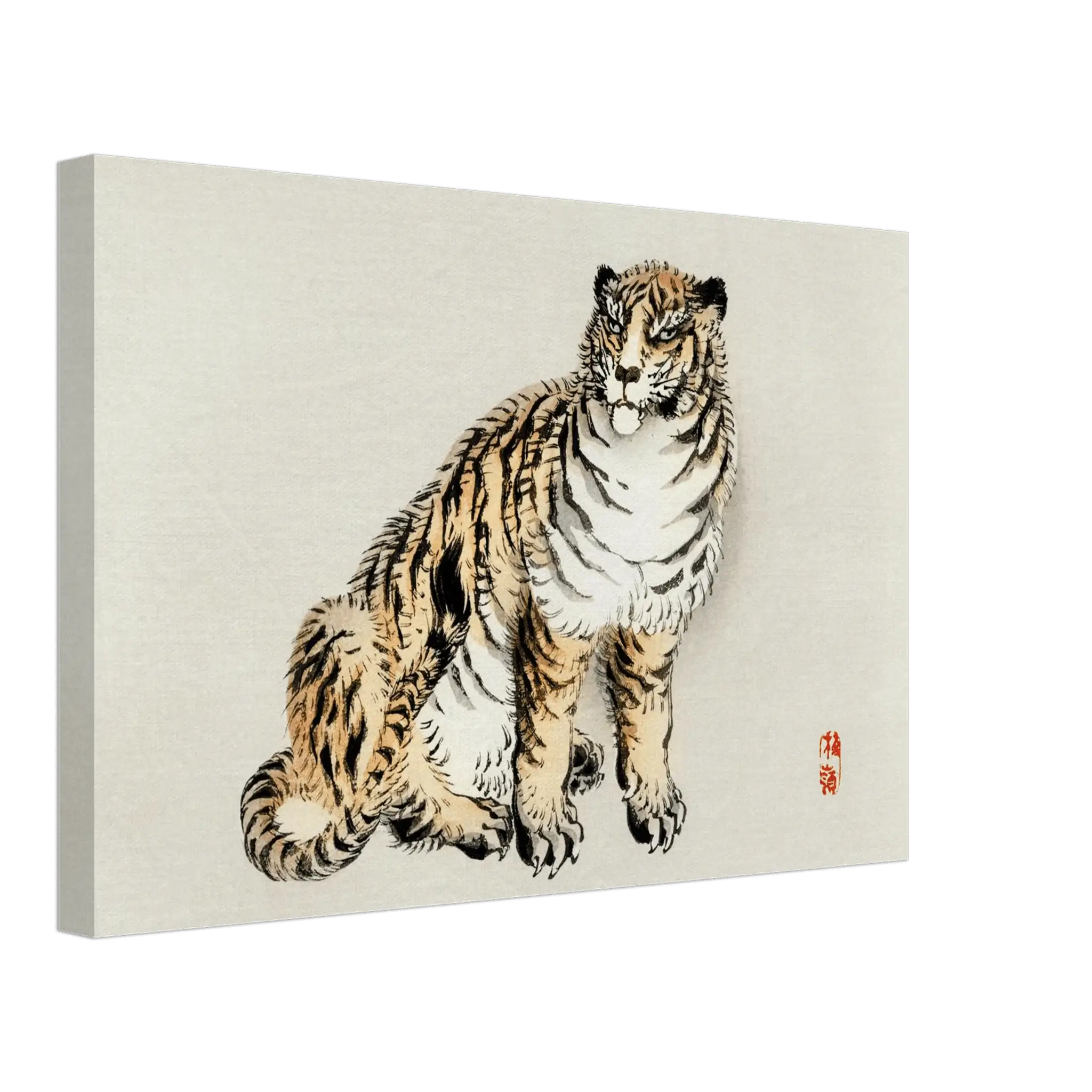 Der Tiger - Leinwand Edition - HINORI
