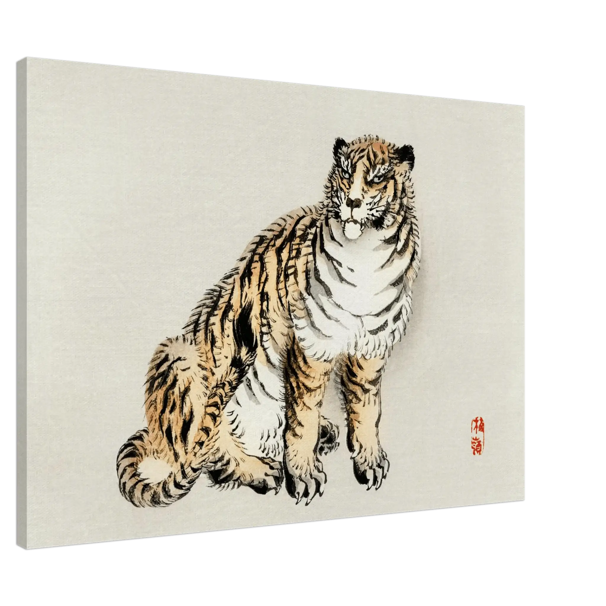 Der Tiger - Leinwand Edition - HINORI