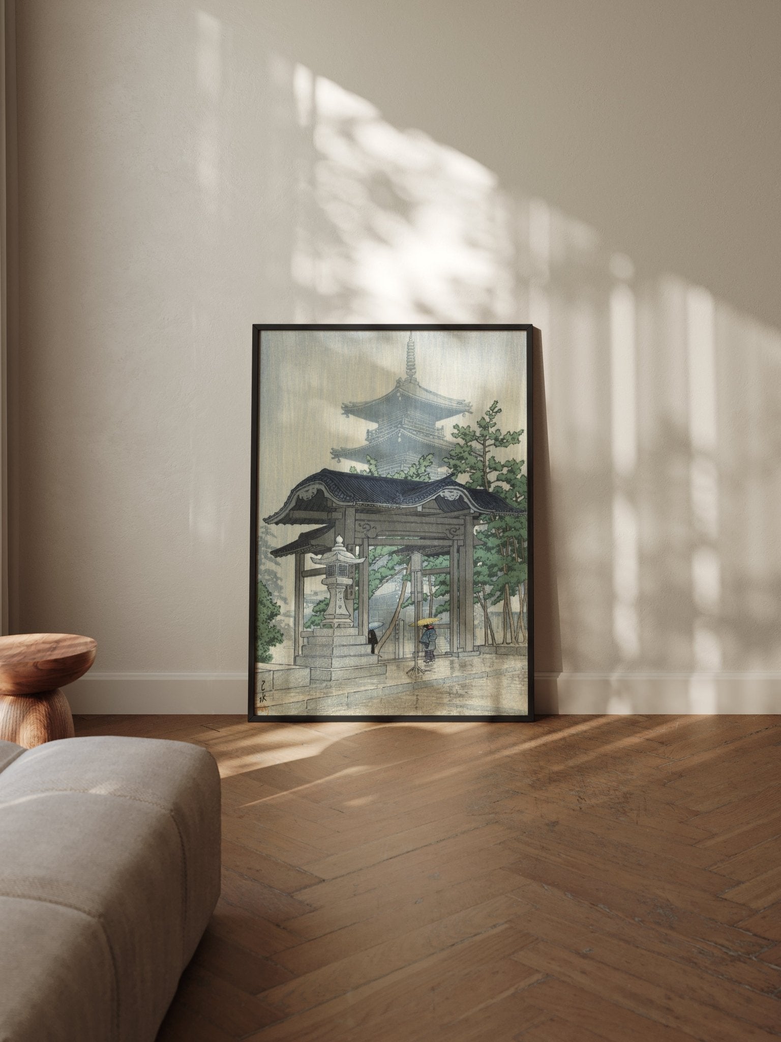 Der Zensetsu - Tempel in Sanshū - Gerahmte Eleganz - HINORI