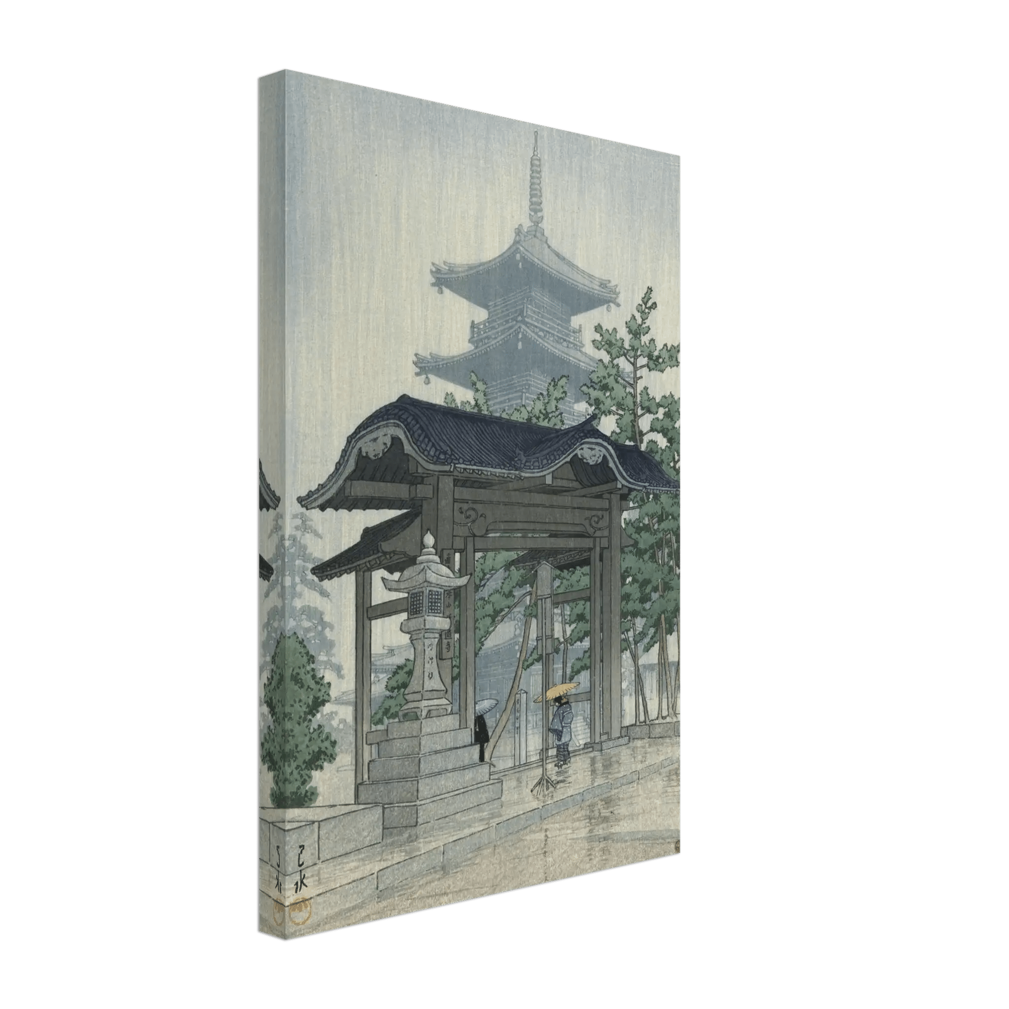 Der Zensetsu - Tempel in Sanshū - Leinwand Edition - HINORI