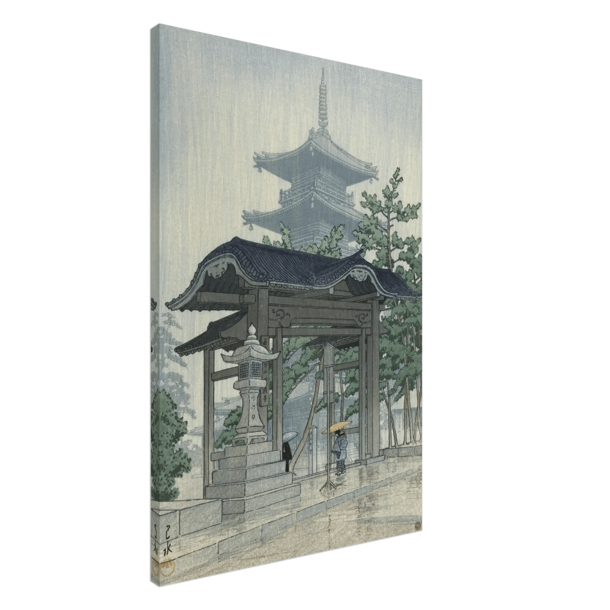 Der Zensetsu - Tempel in Sanshū - Leinwand Edition - HINORI