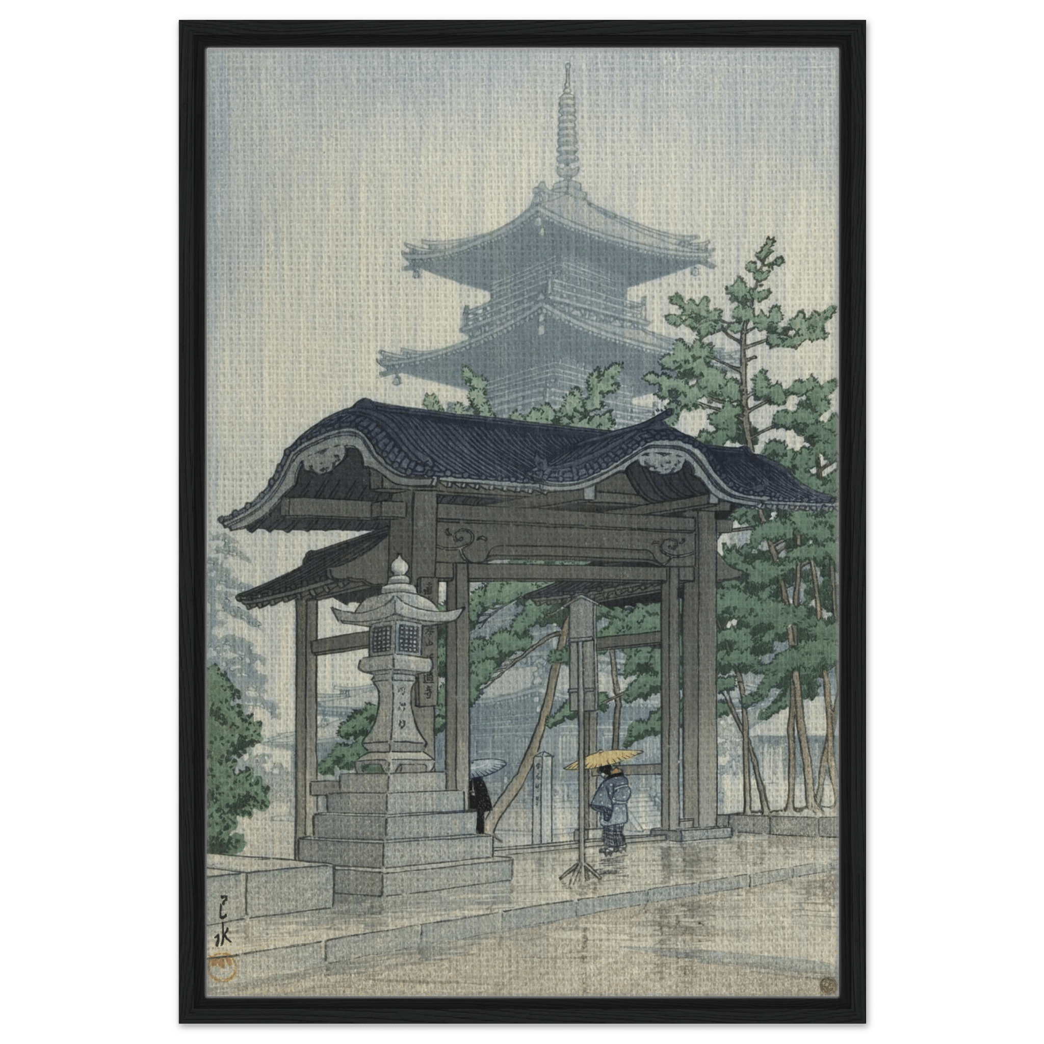 Der Zensetsu - Tempel in Sanshū - Signature Collection - HINORI