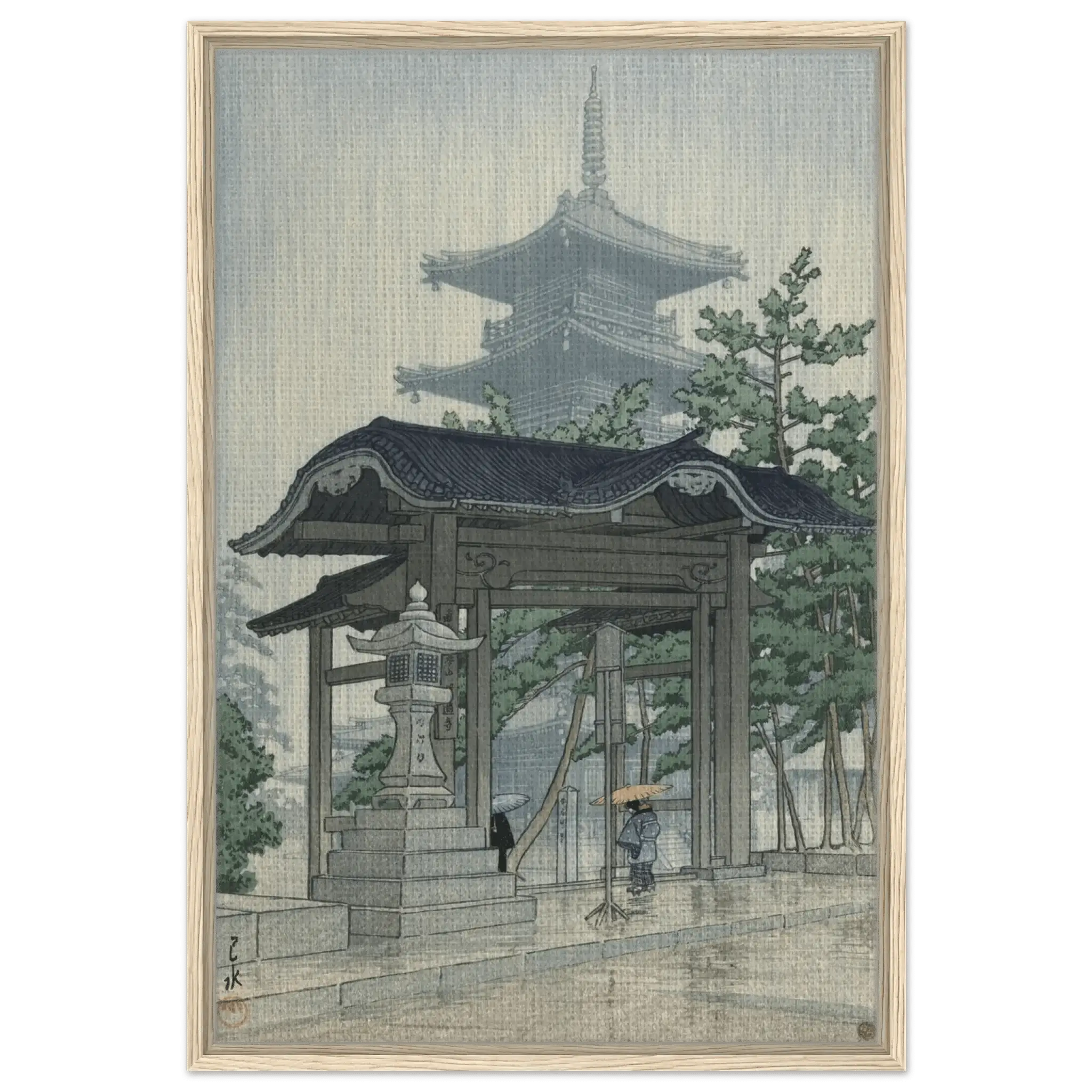 Der Zensetsu - Tempel in Sanshū - Signature Collection - HINORI