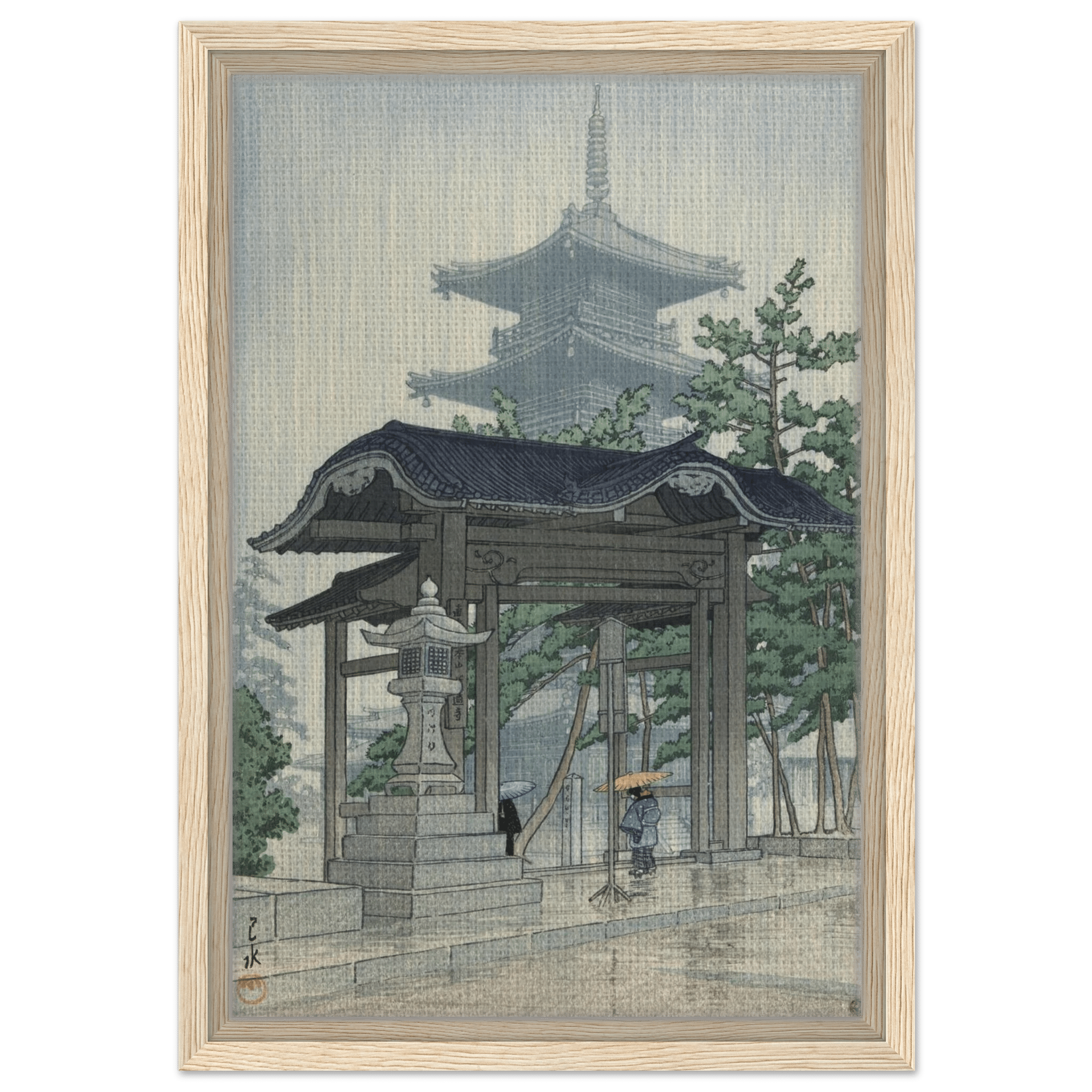 Der Zensetsu - Tempel in Sanshū - Signature Collection - HINORI