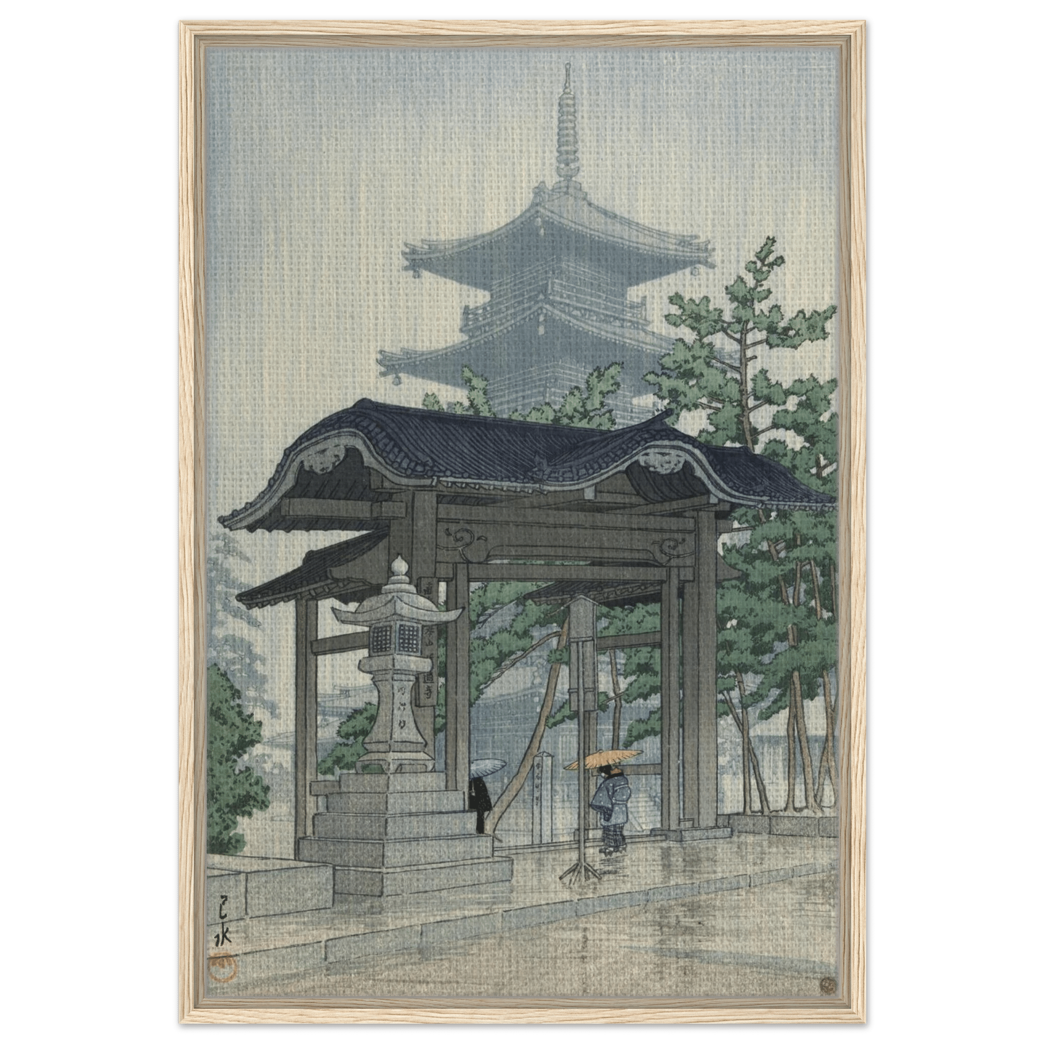 Der Zensetsu - Tempel in Sanshū - Signature Collection - HINORI