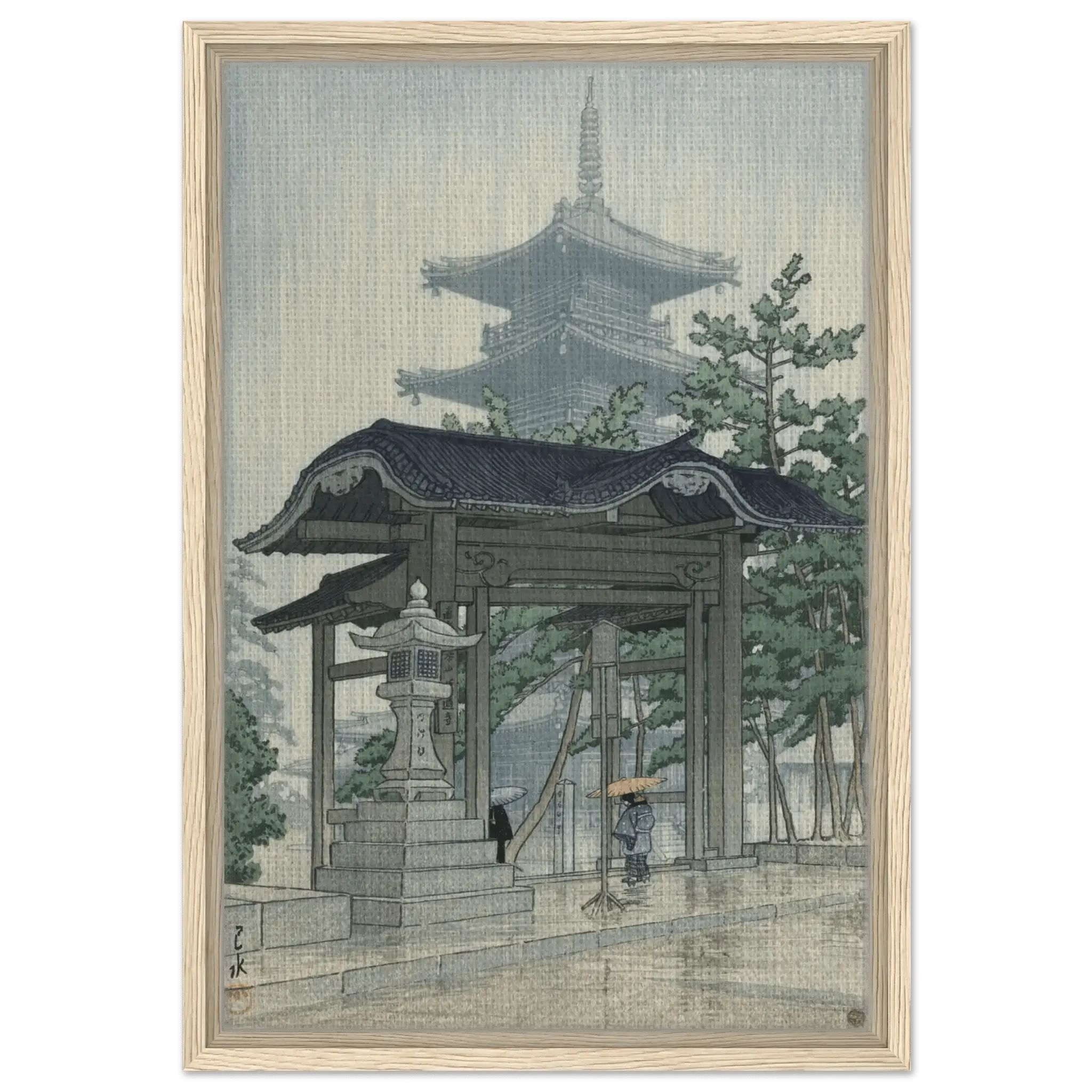 Der Zensetsu - Tempel in Sanshū - Signature Collection - HINORI