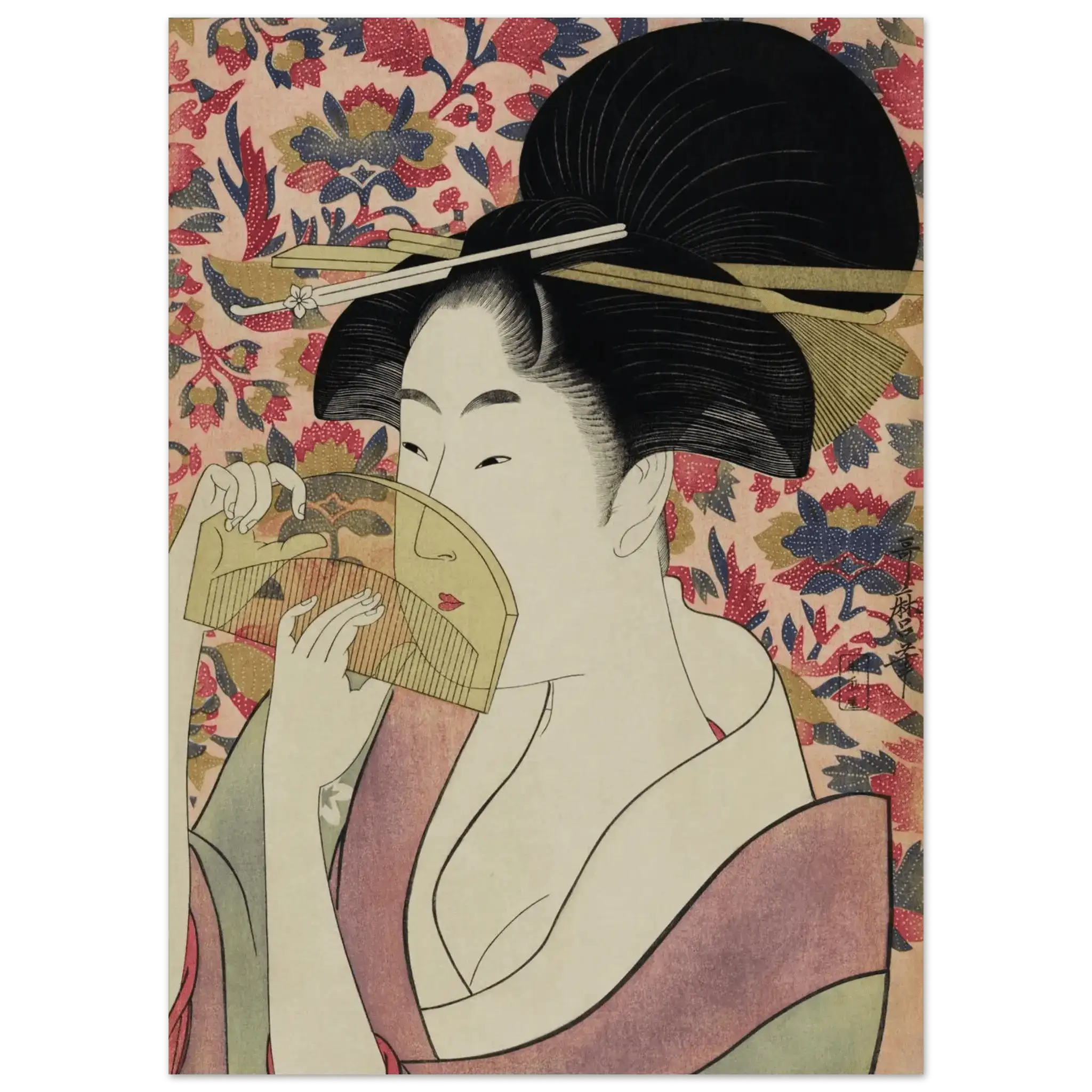 Die Frau mit dem Kamm - Fine Art Prints - HINORI