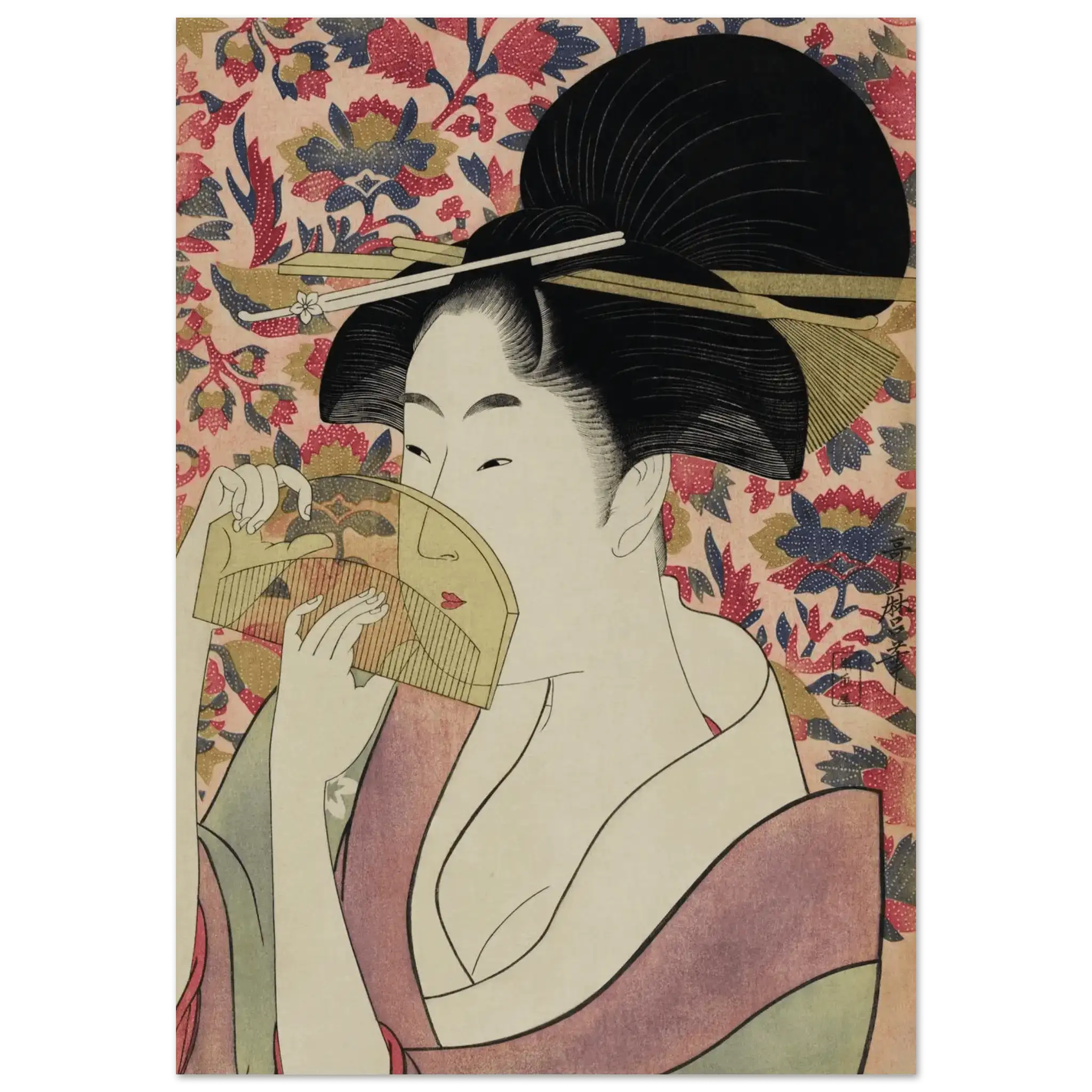 Die Frau mit dem Kamm - Fine Art Prints - HINORI