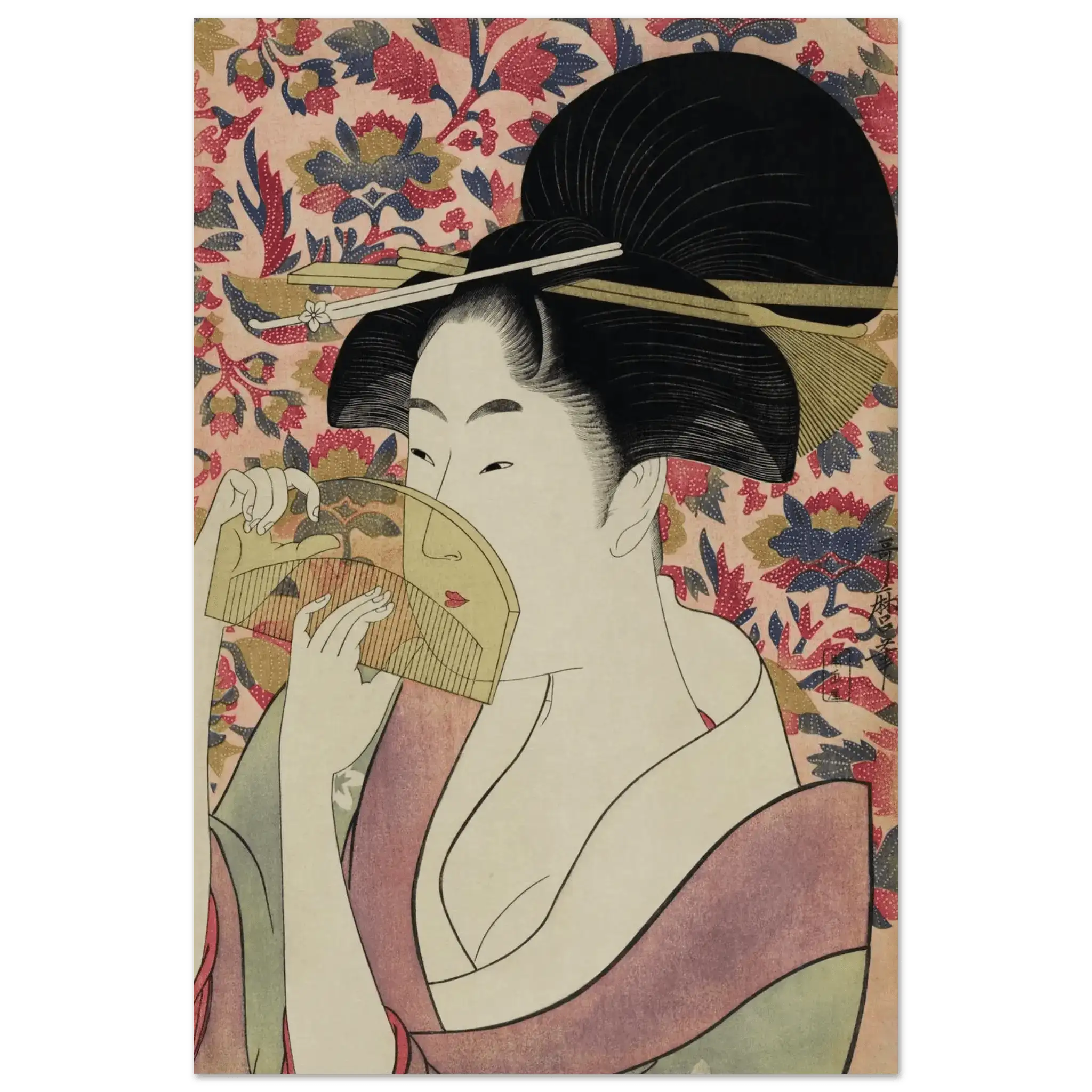 Die Frau mit dem Kamm - Fine Art Prints - HINORI