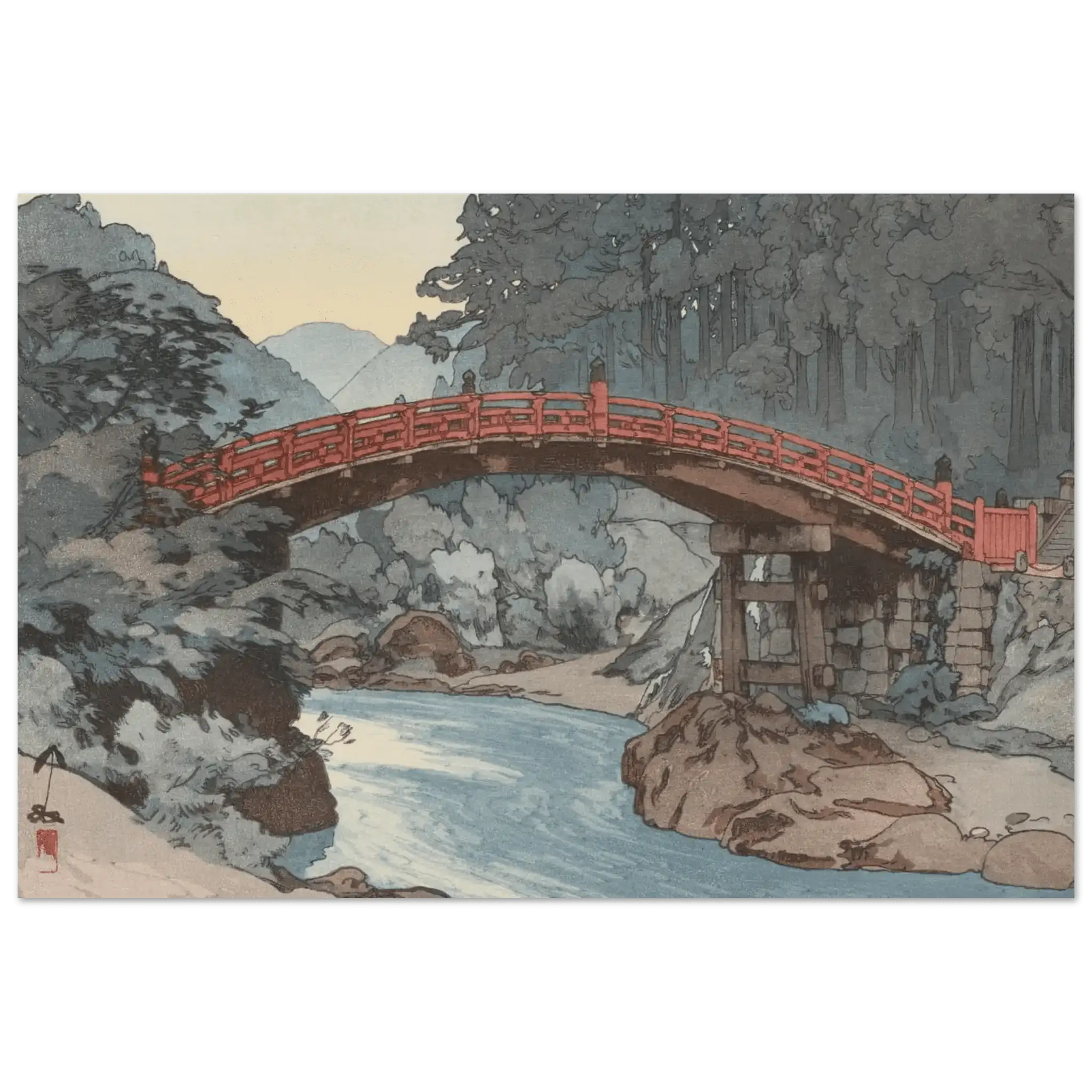 Die heilige Brücke - Fine Art Prints - HINORI