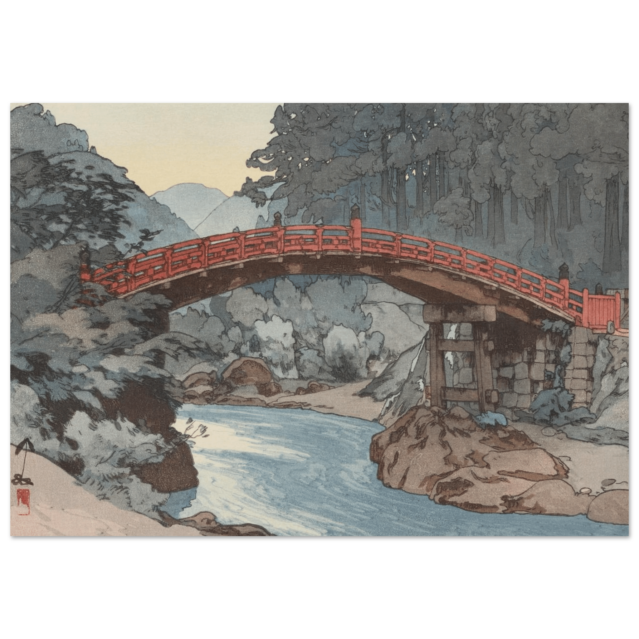 Die heilige Brücke - Fine Art Prints - HINORI