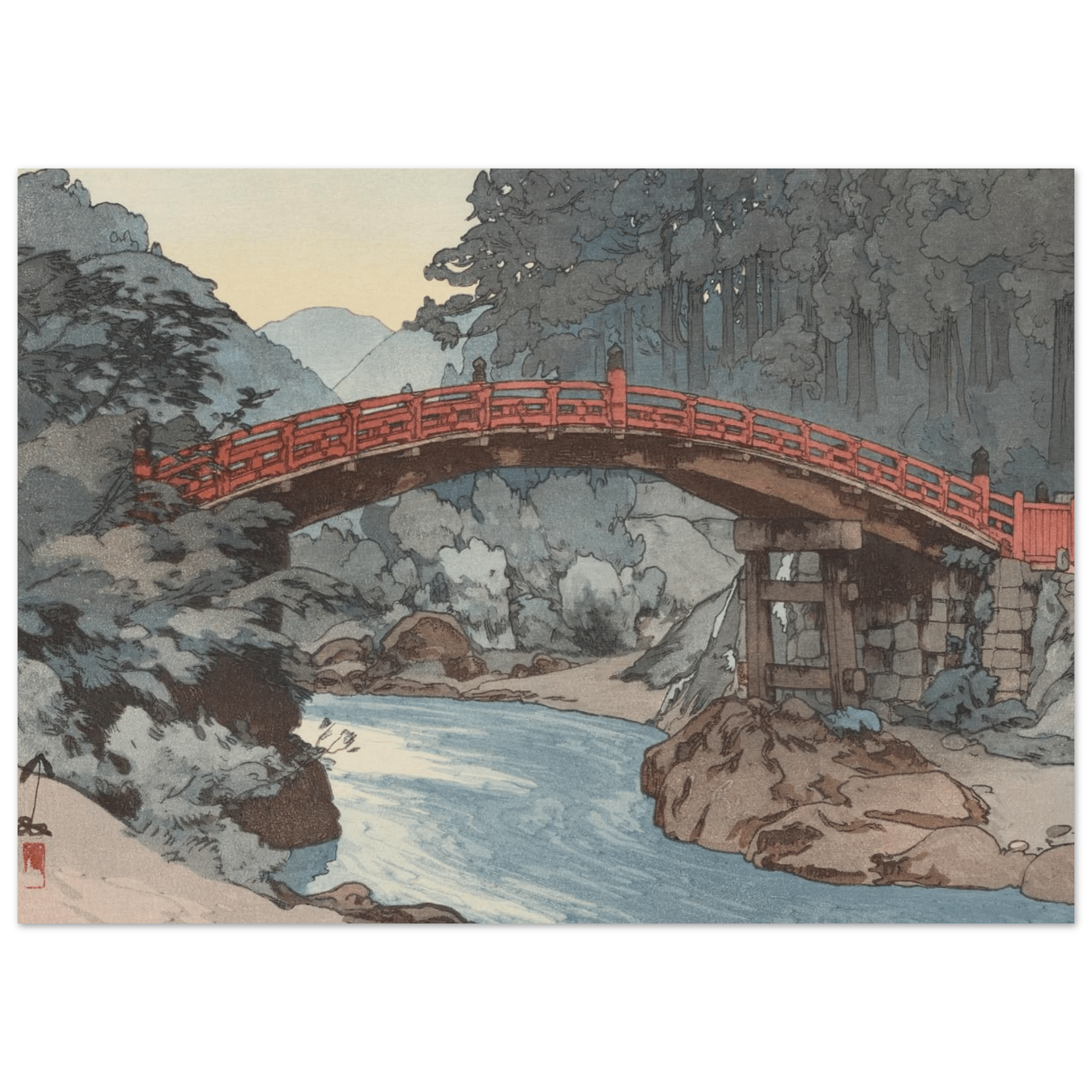 Die heilige Brücke - Fine Art Prints - HINORI
