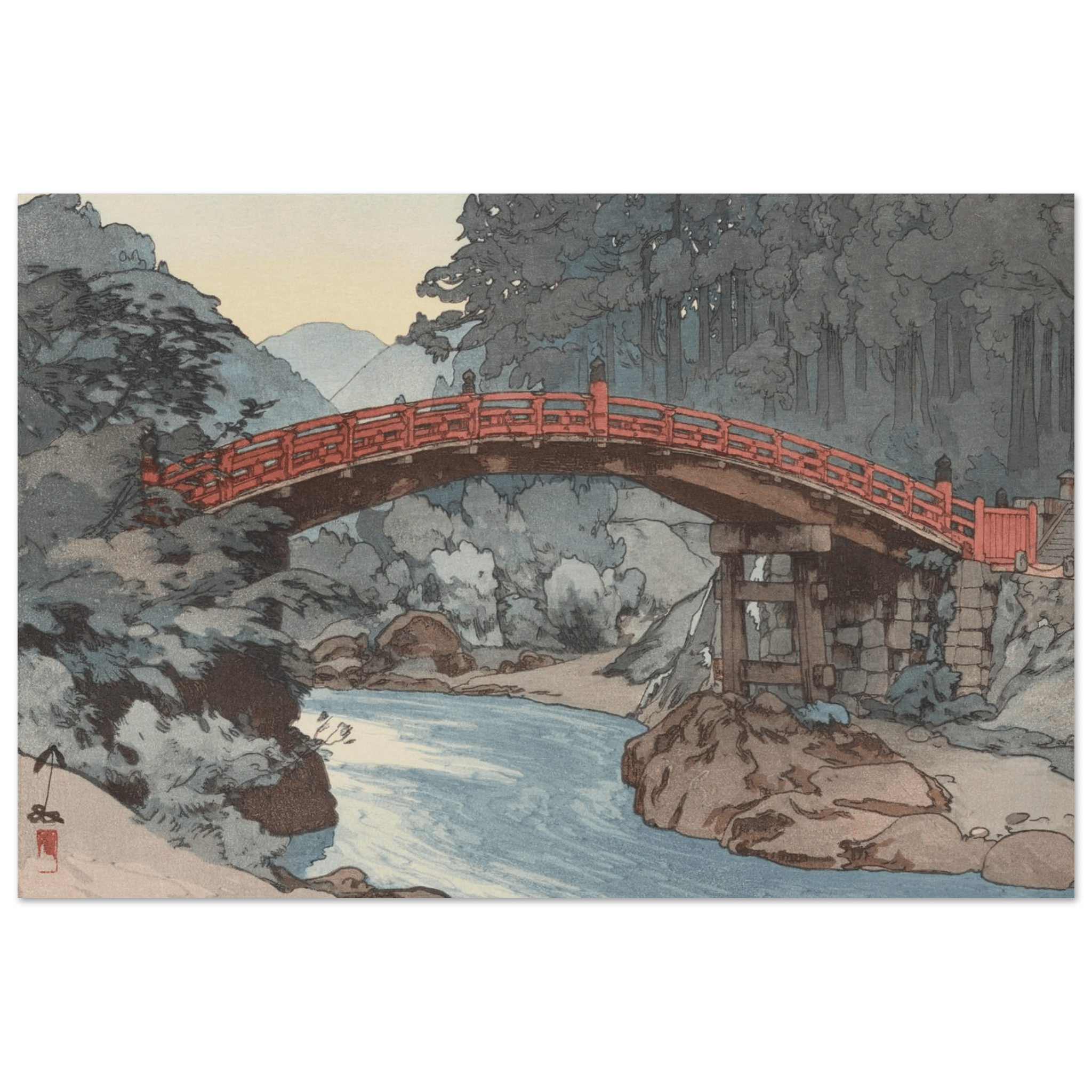 Die heilige Brücke - Fine Art Prints - HINORI