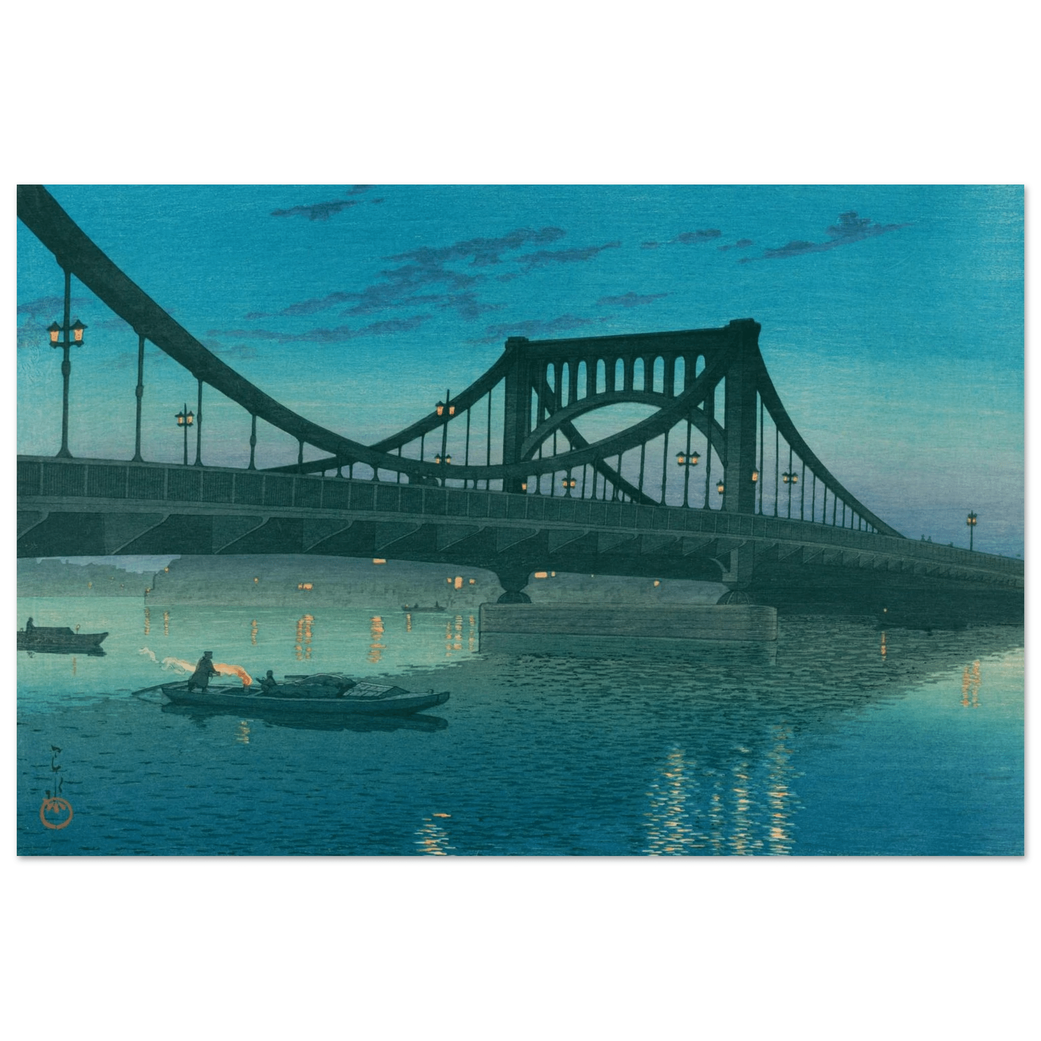 Die Kiyosu - Brücke - Fine Art Prints - HINORI