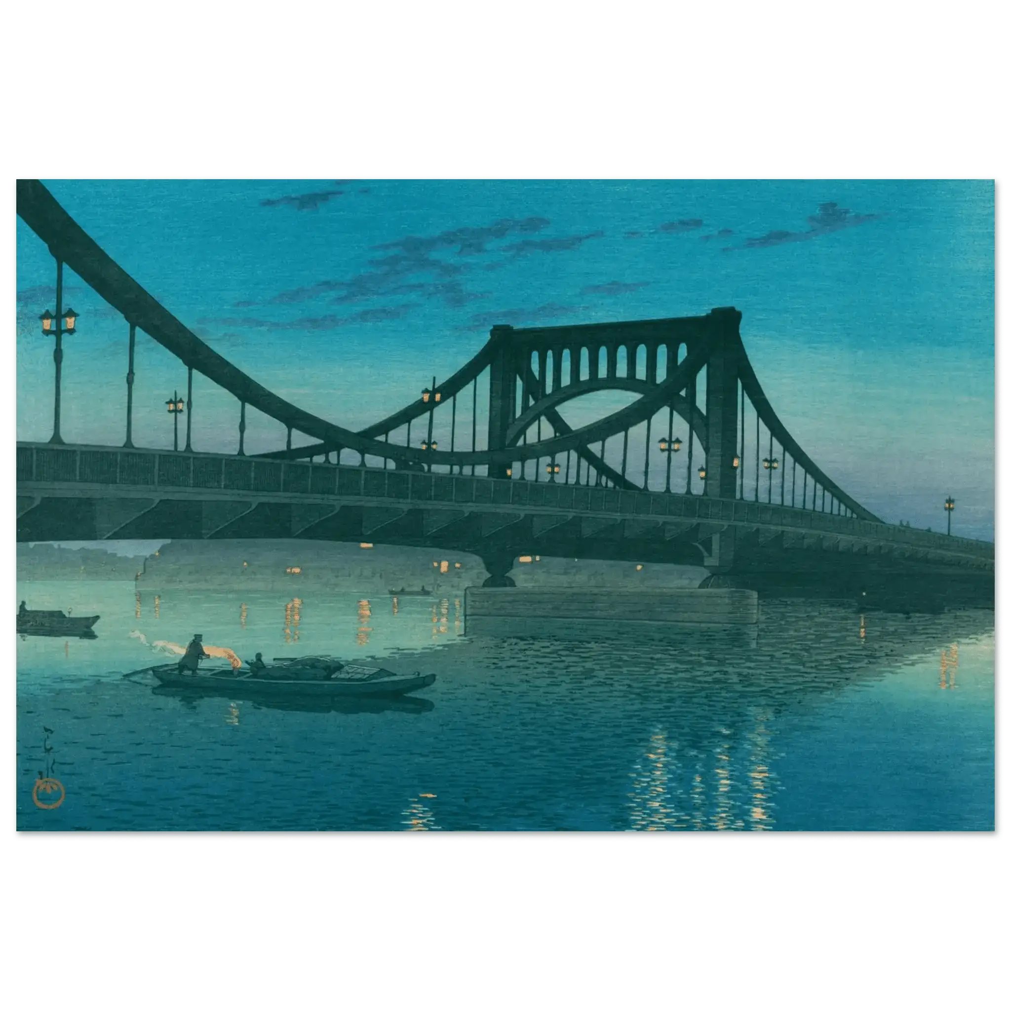 Die Kiyosu - Brücke - Fine Art Prints - HINORI