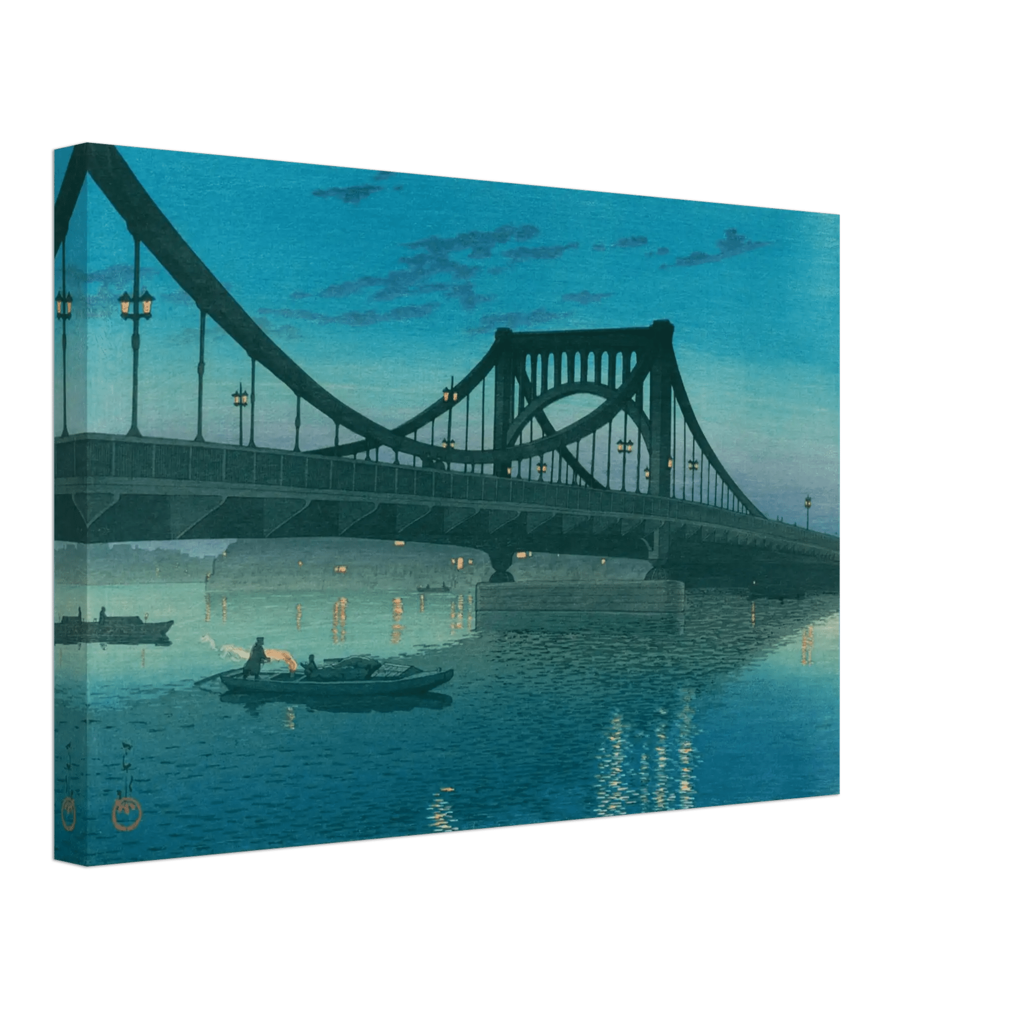 Die Kiyosu - Brücke - Leinwand Edition - HINORI