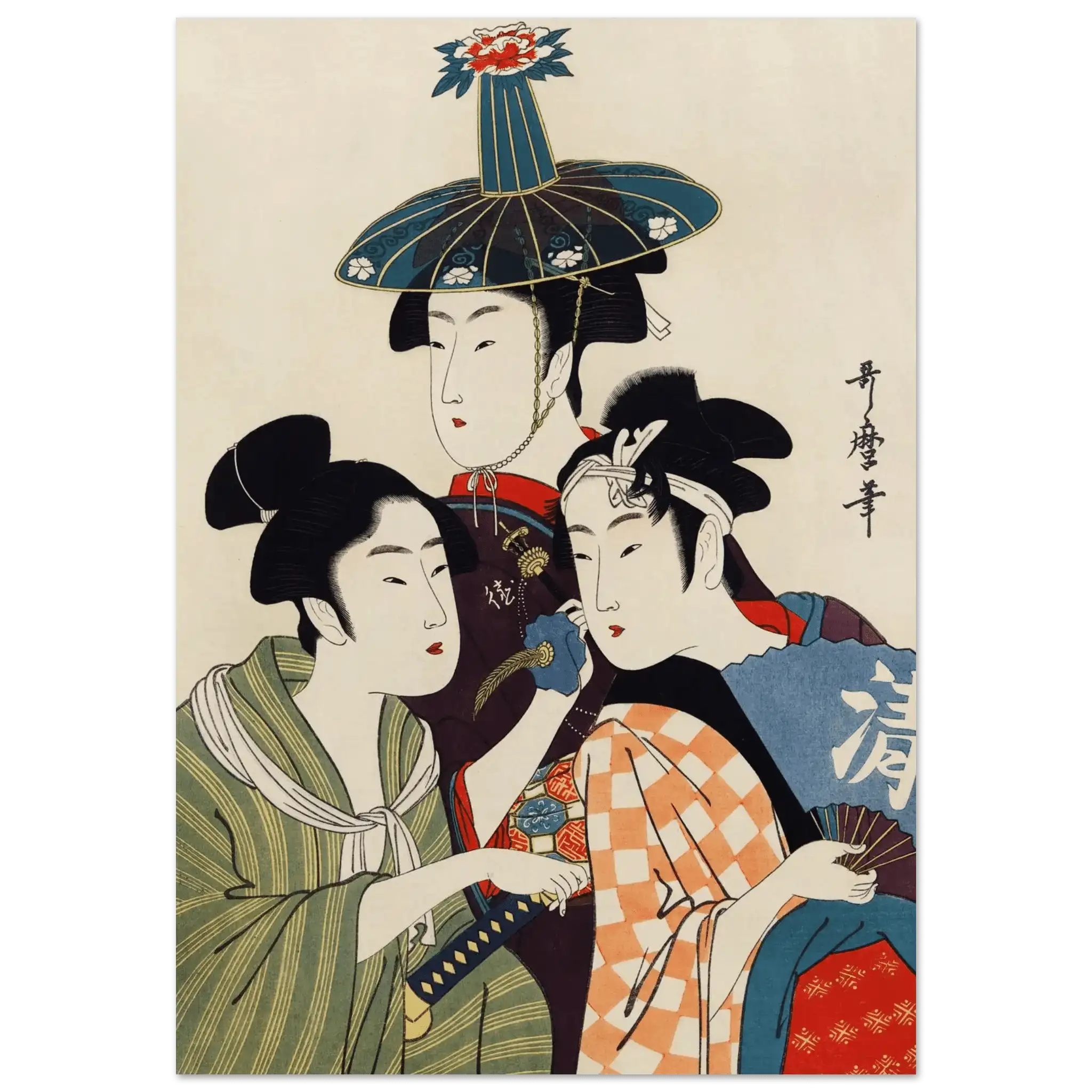 Drei junge Menschen - Fine Art Prints - HINORI