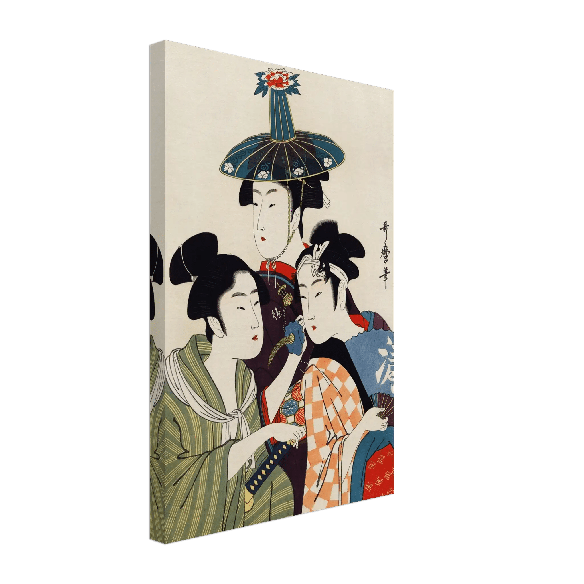 Drei junge Menschen - Leinwand Edition - HINORI