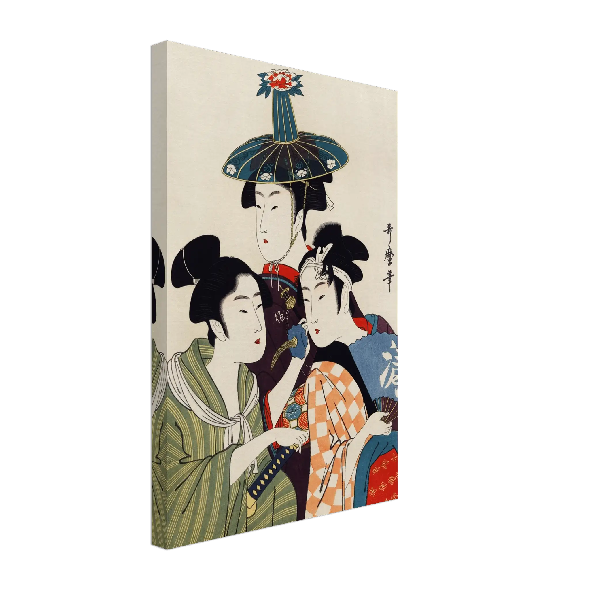 Drei junge Menschen - Leinwand Edition - HINORI