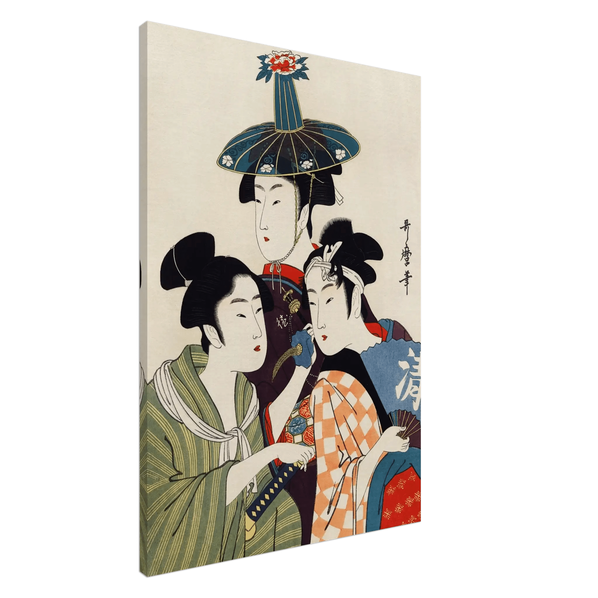 Drei junge Menschen - Leinwand Edition - HINORI