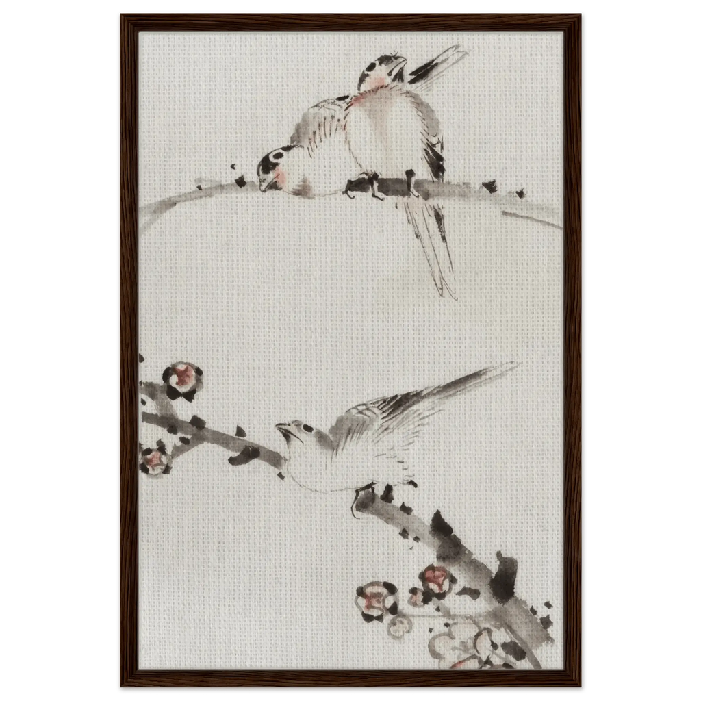 Drei Vögel auf Zweigen - Signature Collection - HINORI