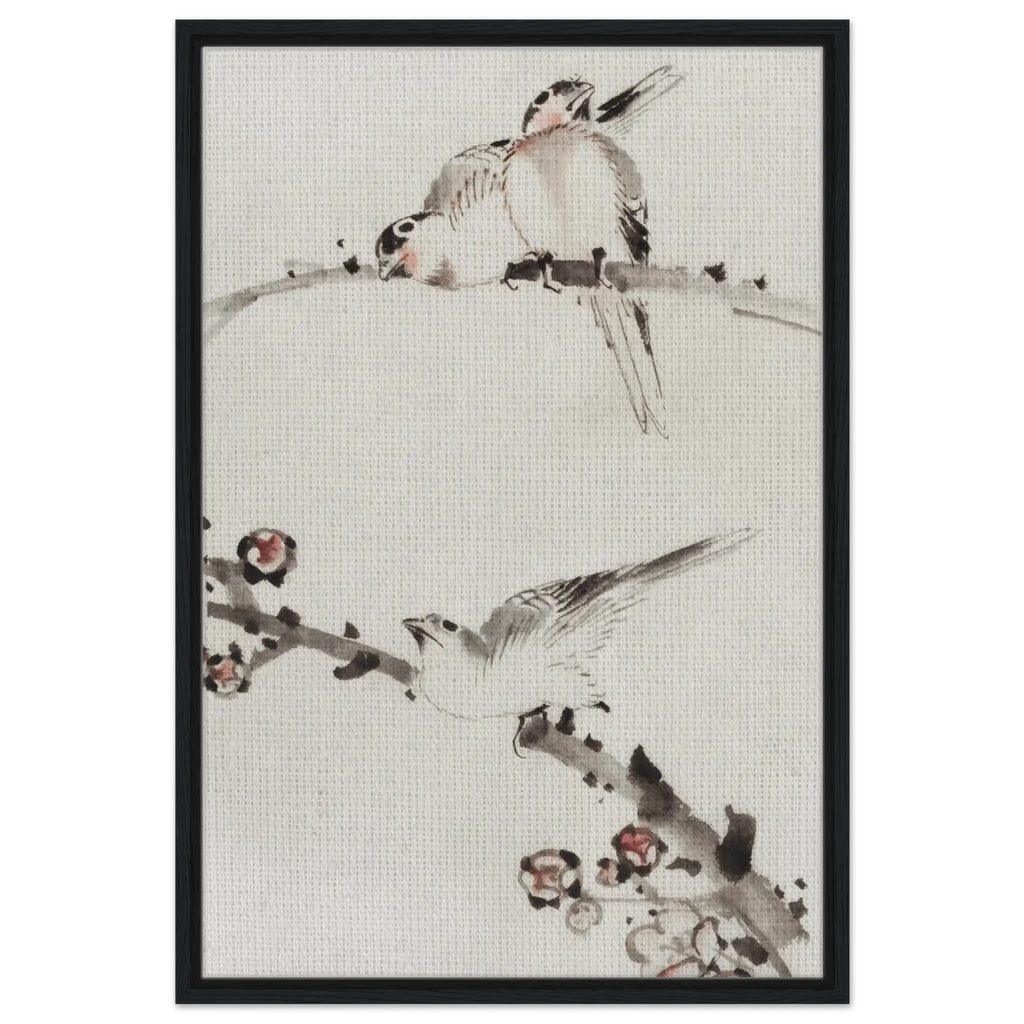 Drei Vögel auf Zweigen - Signature Collection - HINORI