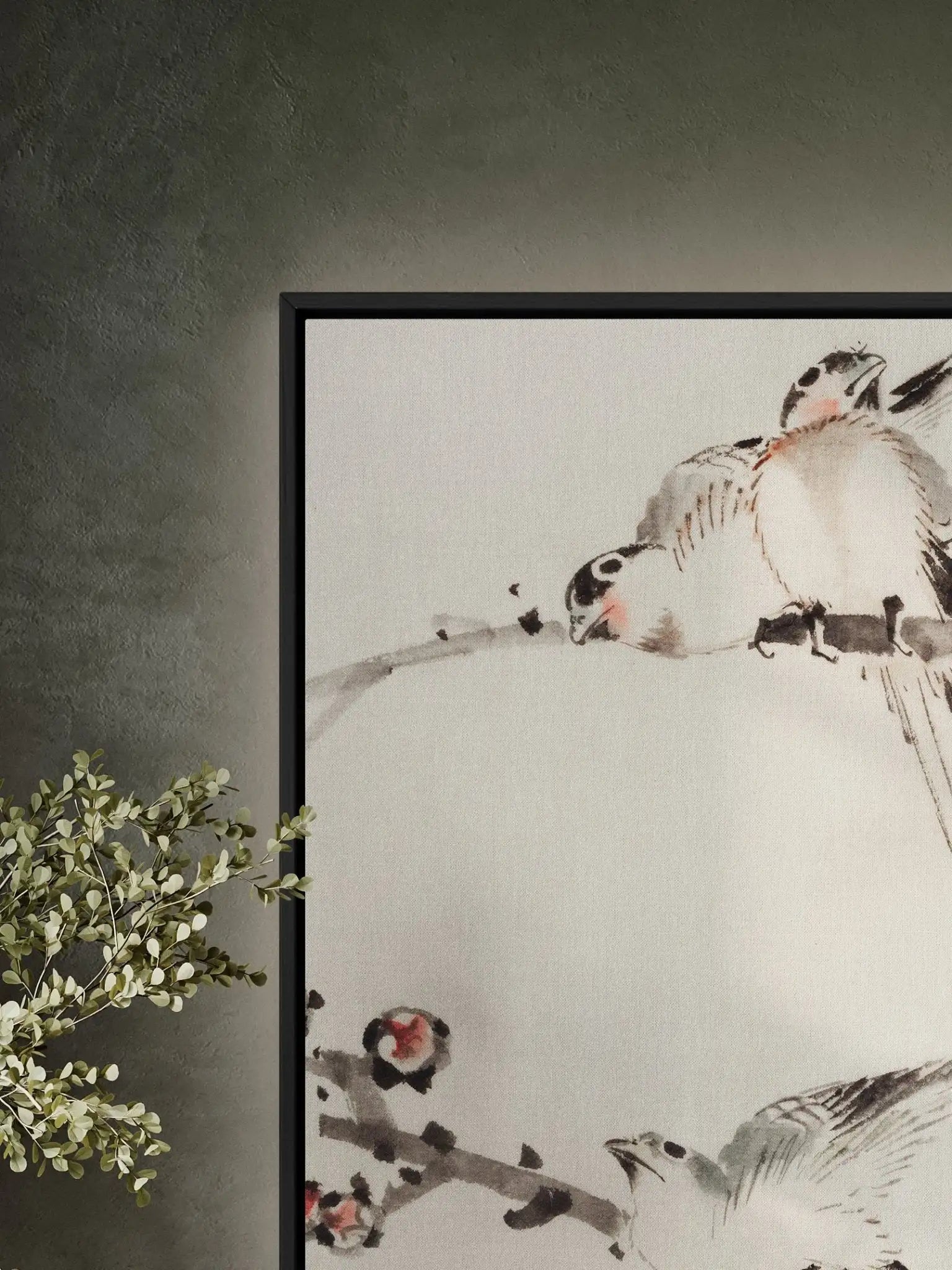 Drei Vögel auf Zweigen - Signature Collection - HINORI