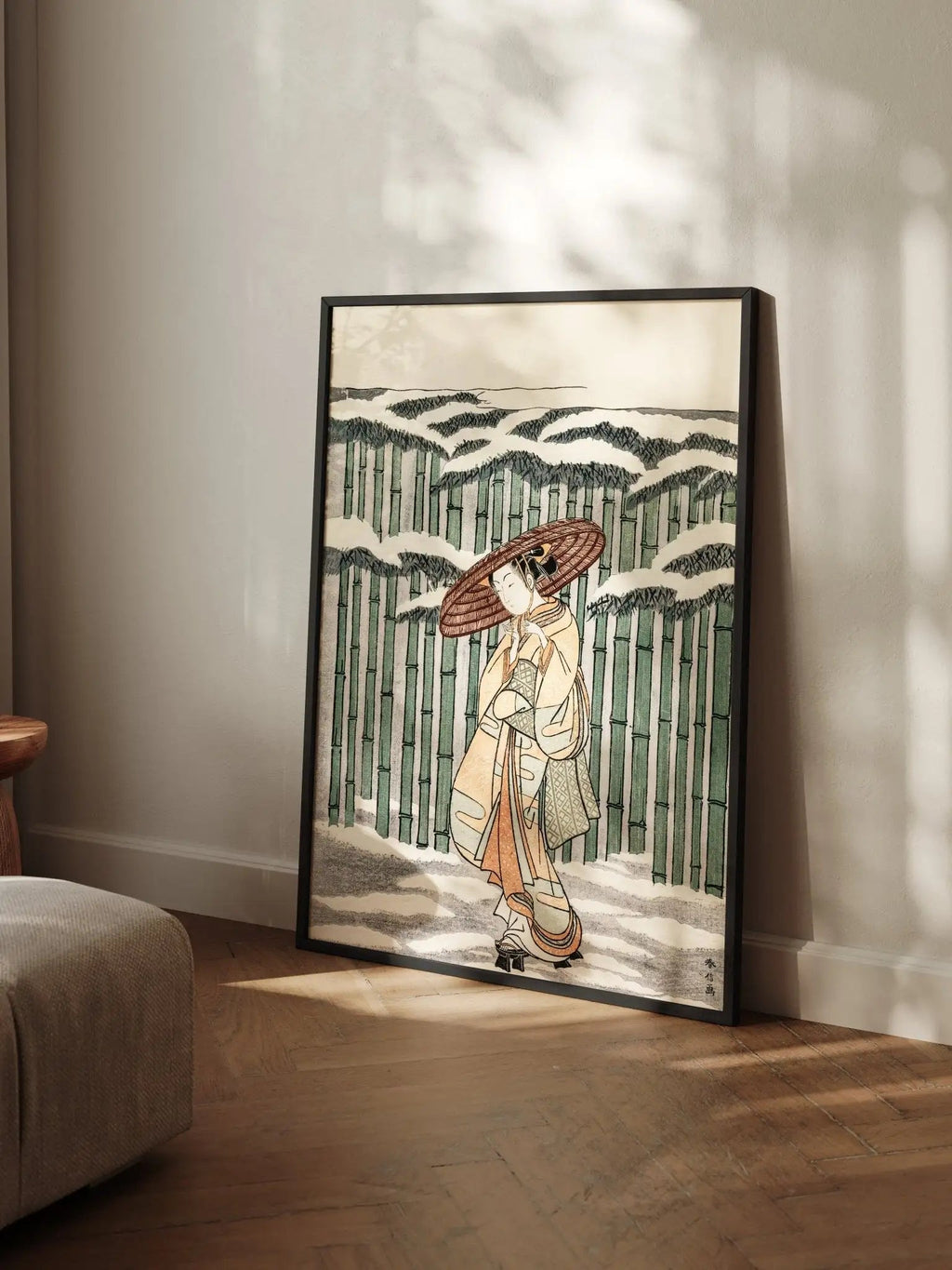 Durch den Bambushain - Gerahmte Eleganz - HINORI