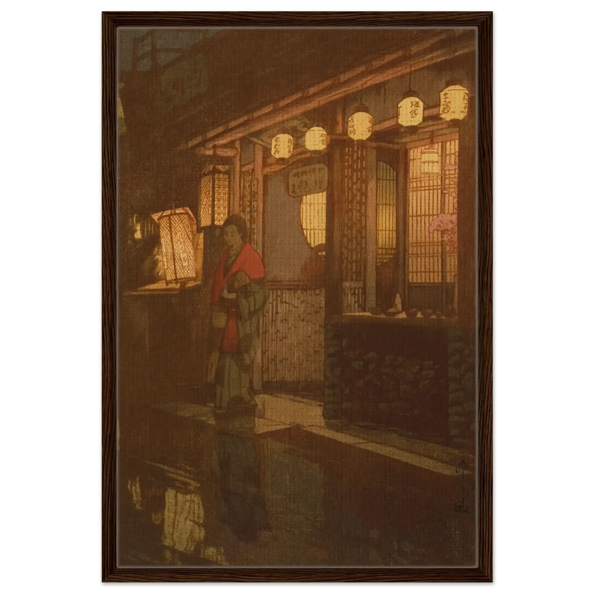 Ein kleines Restaurant bei Nacht - Signature Collection - HINORI