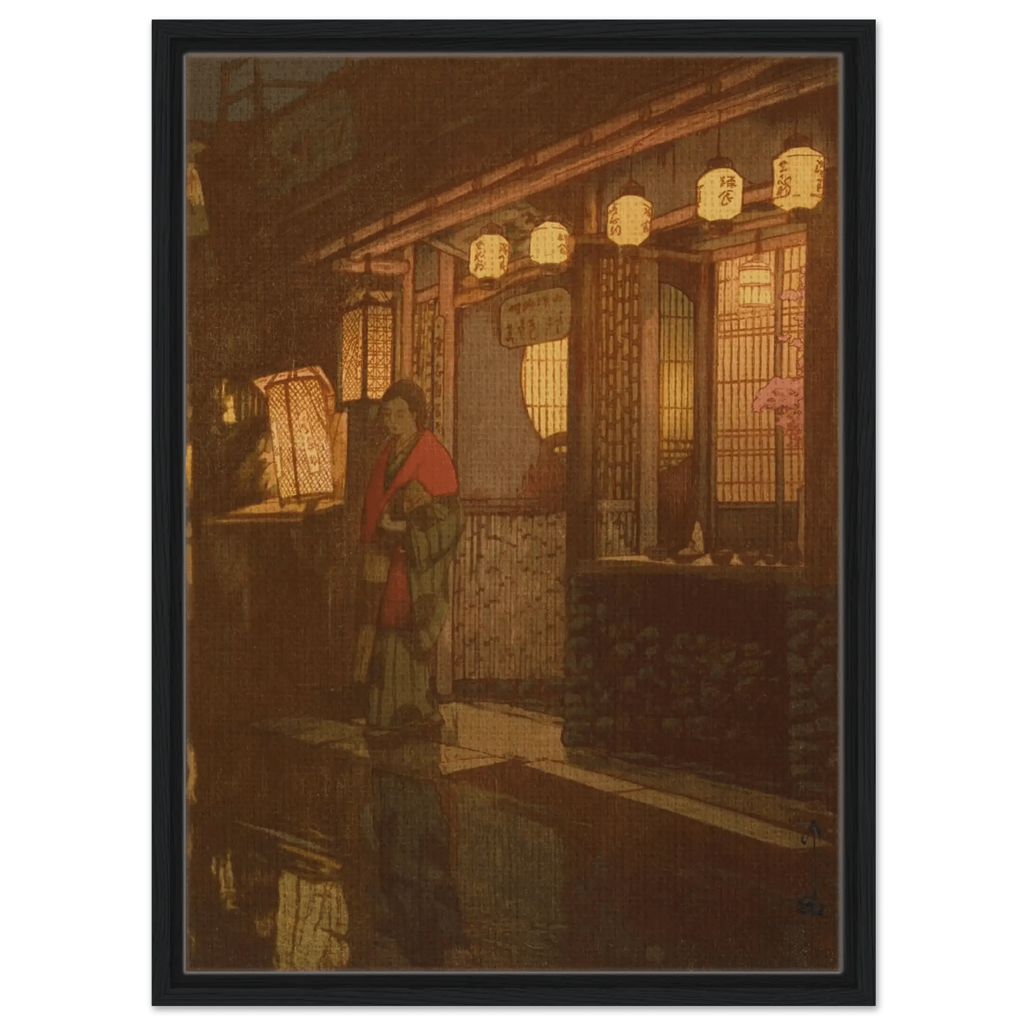 Ein kleines Restaurant bei Nacht - Signature Collection - HINORI