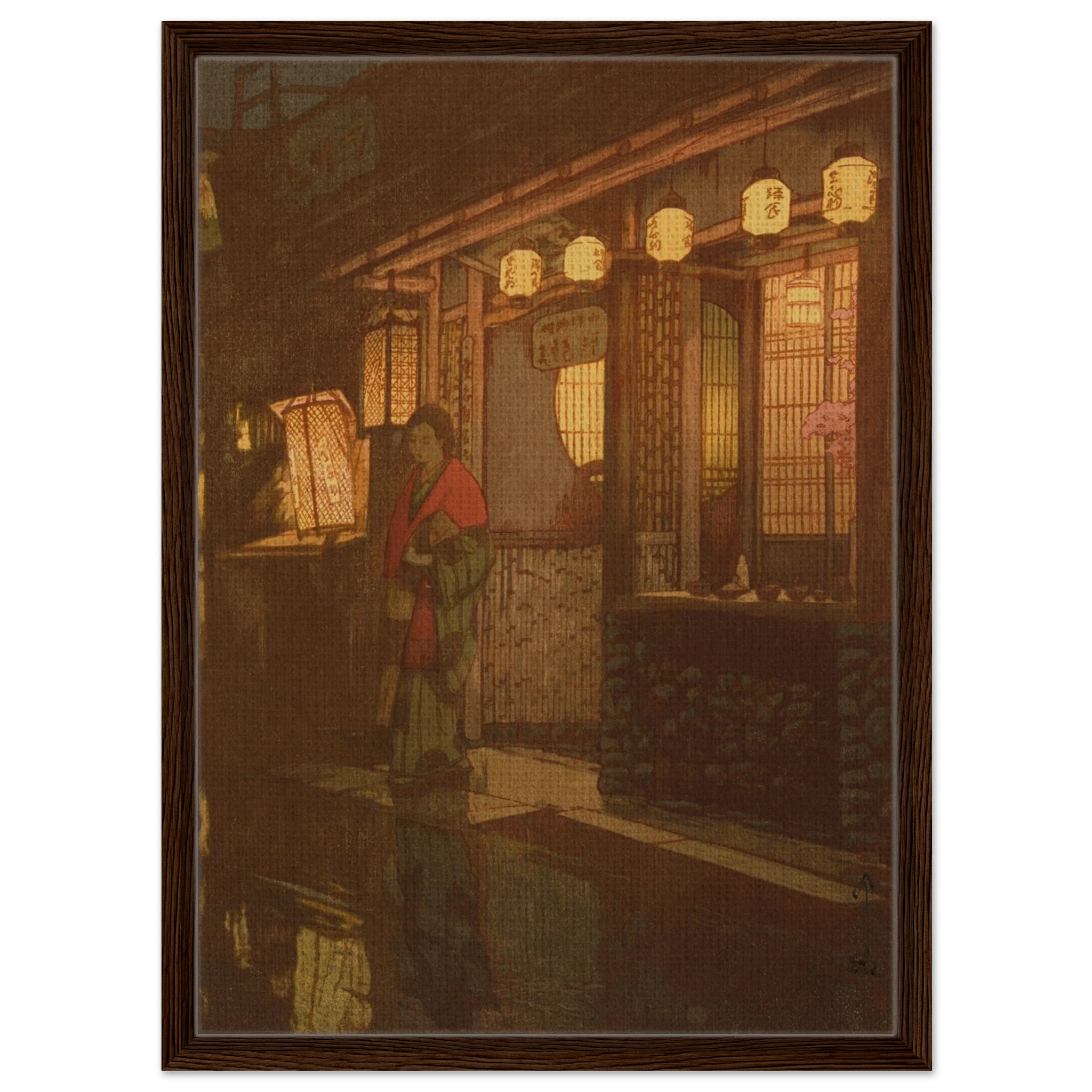 Ein kleines Restaurant bei Nacht - Signature Collection - HINORI