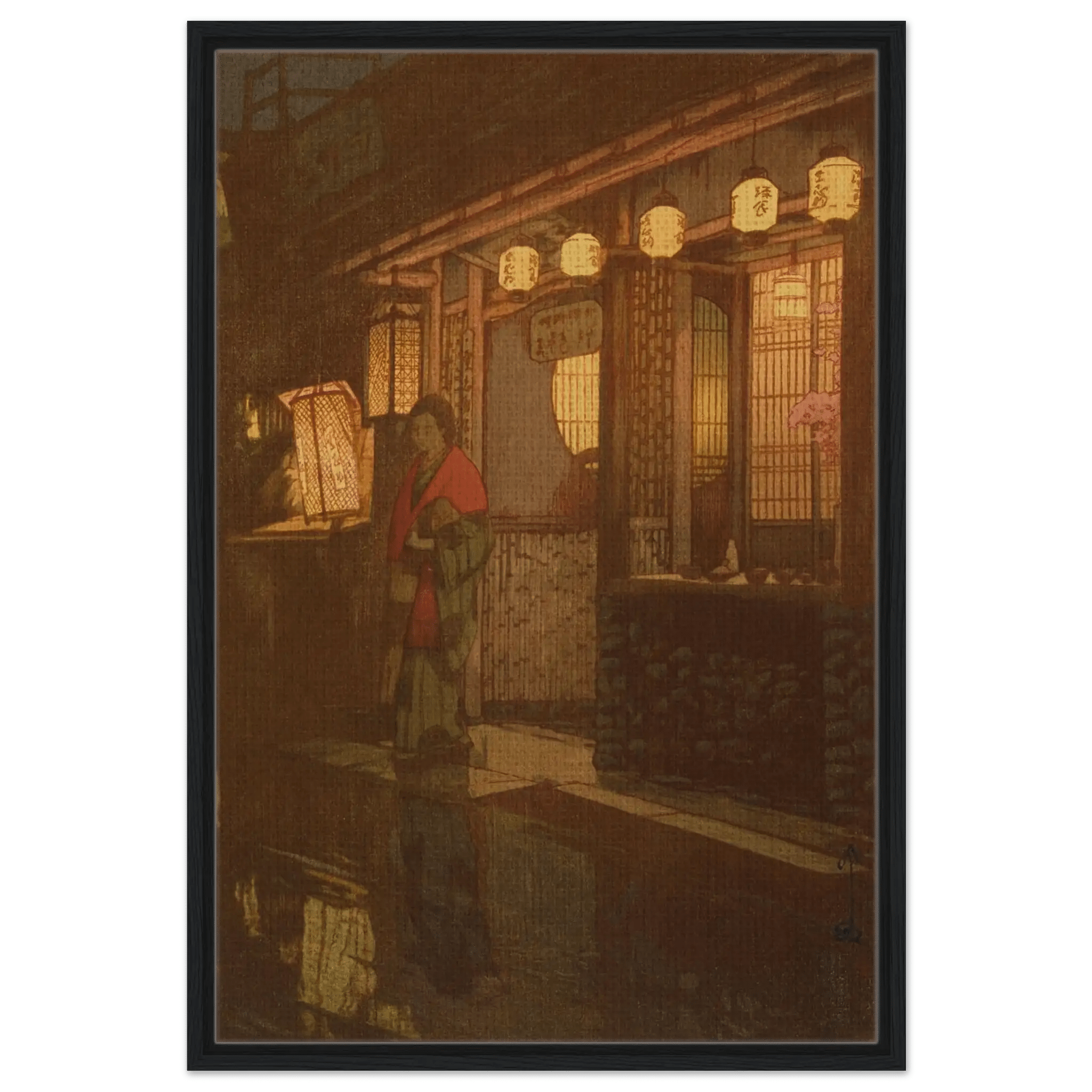 Ein kleines Restaurant bei Nacht - Signature Collection - HINORI