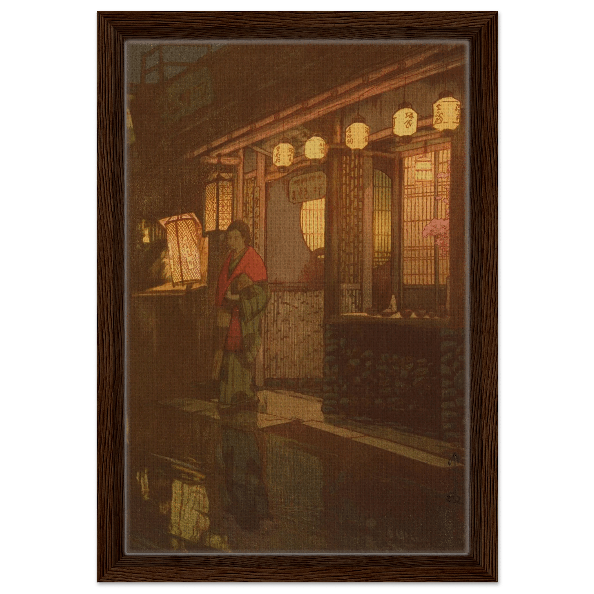 Ein kleines Restaurant bei Nacht - Signature Collection - HINORI