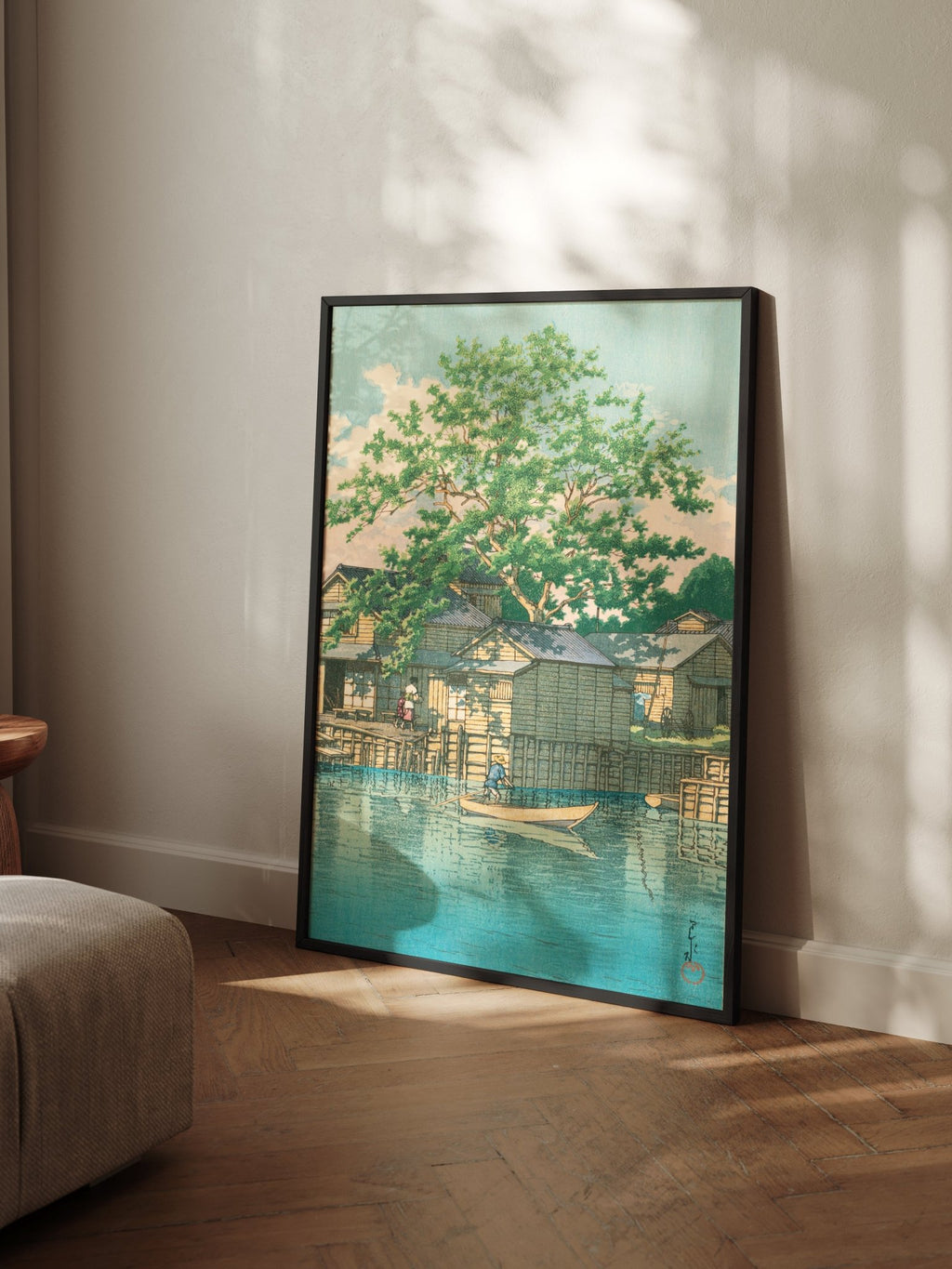 Fährstation Kuriwatashi in Funabori - Gerahmte Eleganz - HINORI