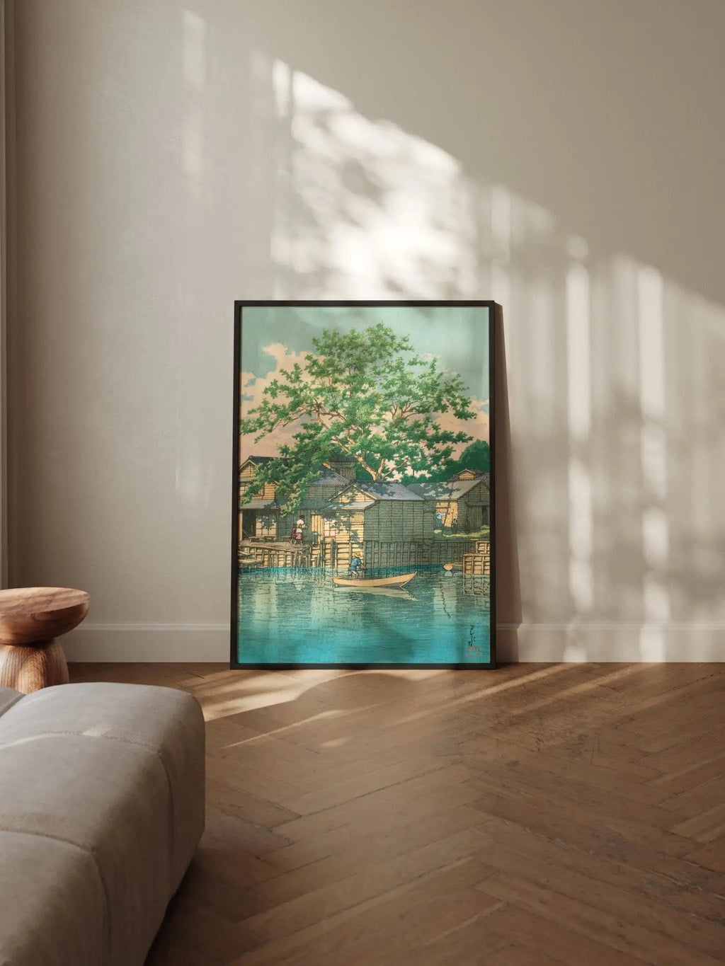 Fährstation Kuriwatashi in Funabori - Gerahmte Eleganz - HINORI