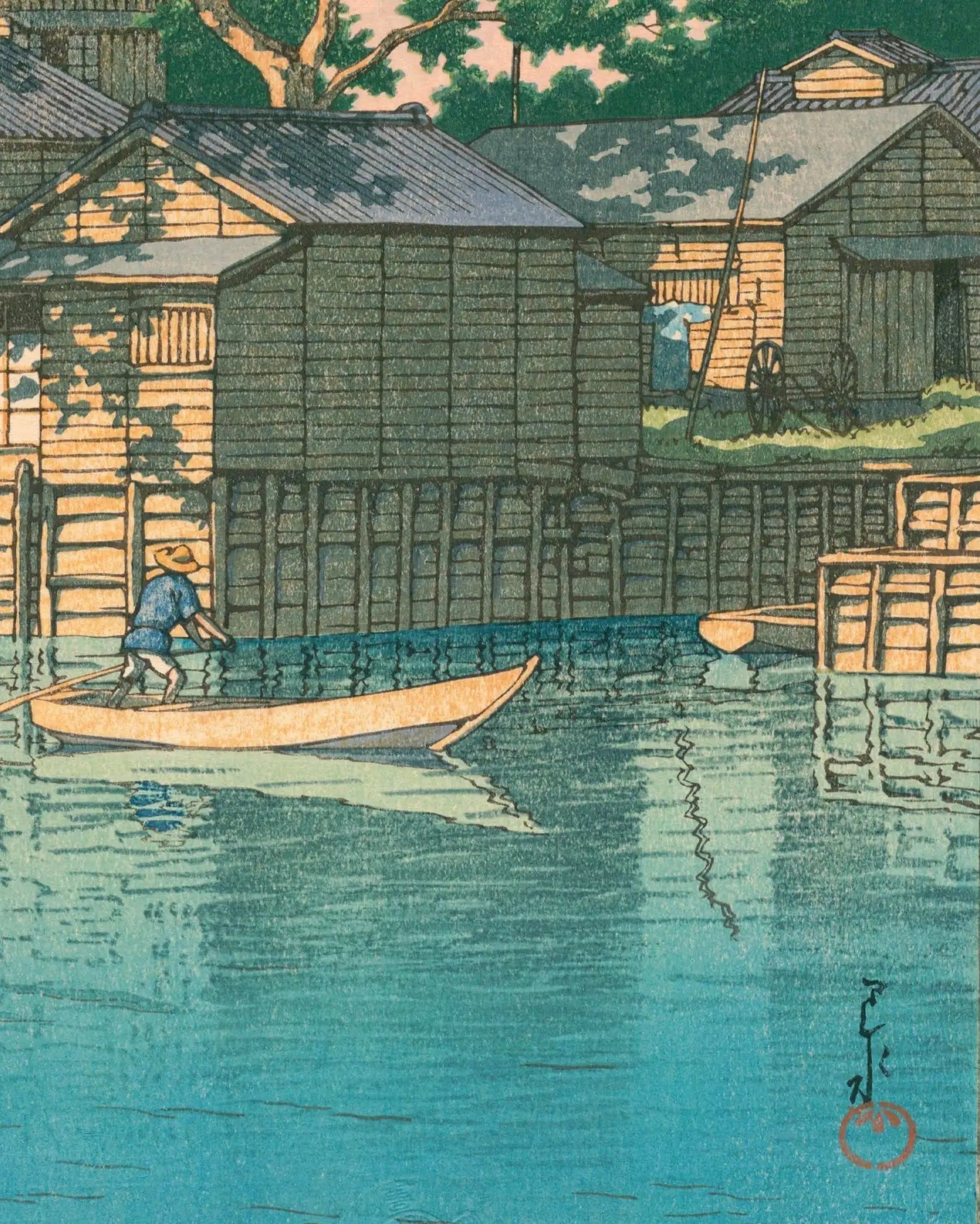 Fährstation Kuriwatashi in Funabori - Signature Collection - HINORI