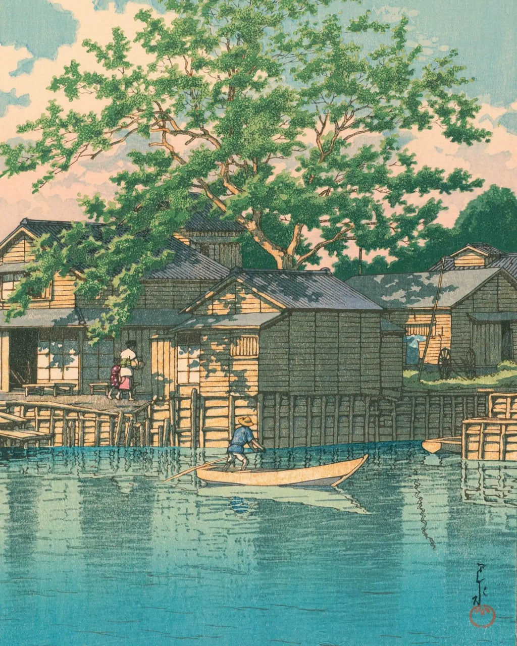 Fährstation Kuriwatashi in Funabori - Signature Collection - HINORI