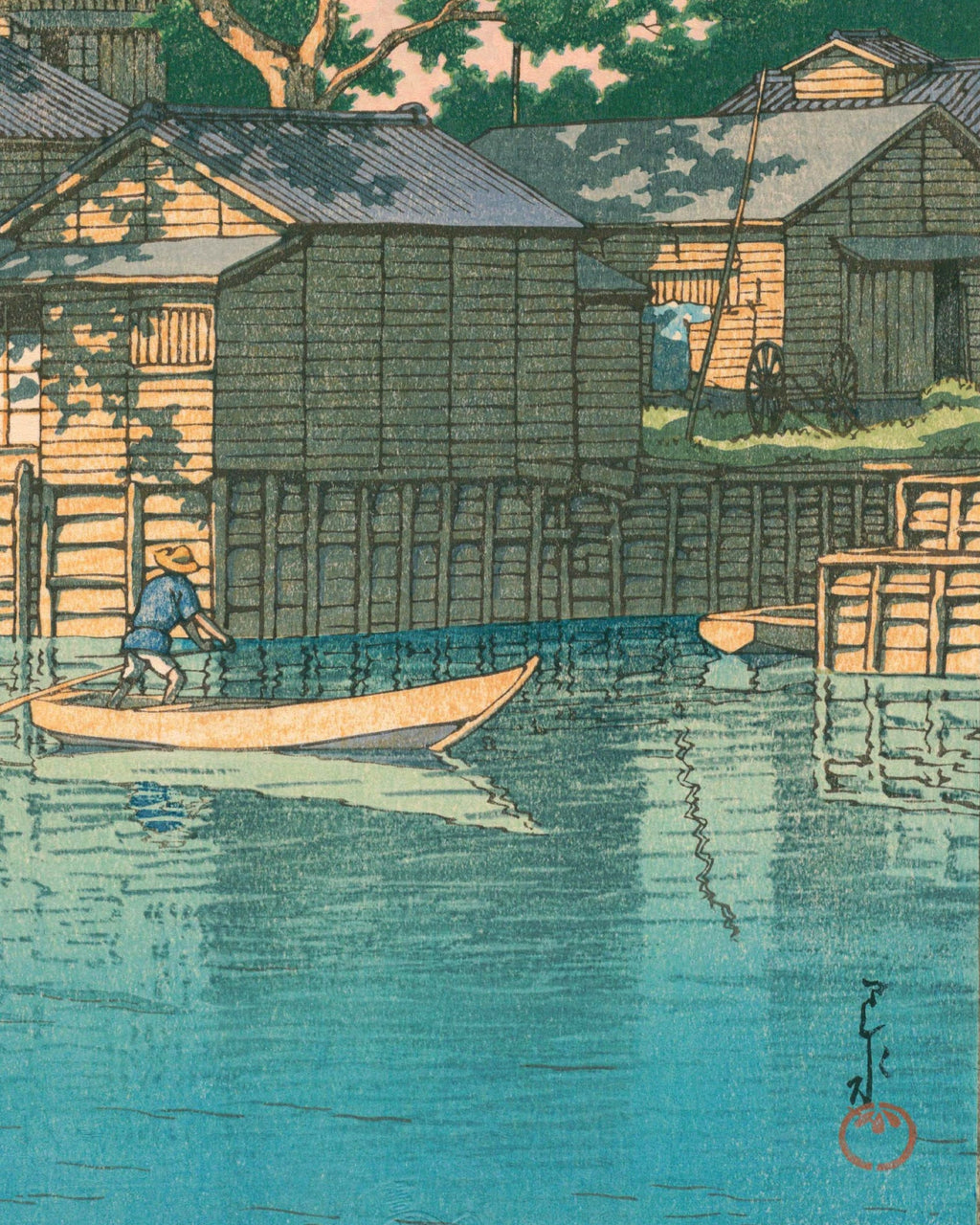 Fährstation Kuriwatashi in Funabori - Signature Collection - HINORI