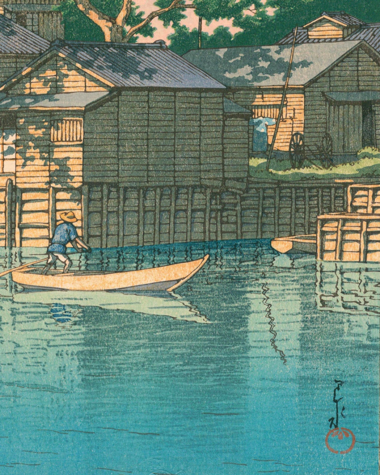 Fährstation Kuriwatashi in Funabori - Signature Collection - HINORI