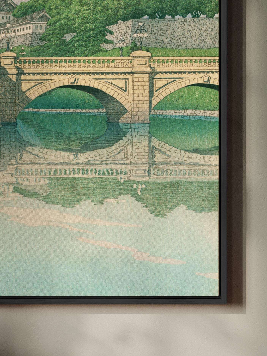 Morgen an der Nijūbashi-Brücke - Signature Collection