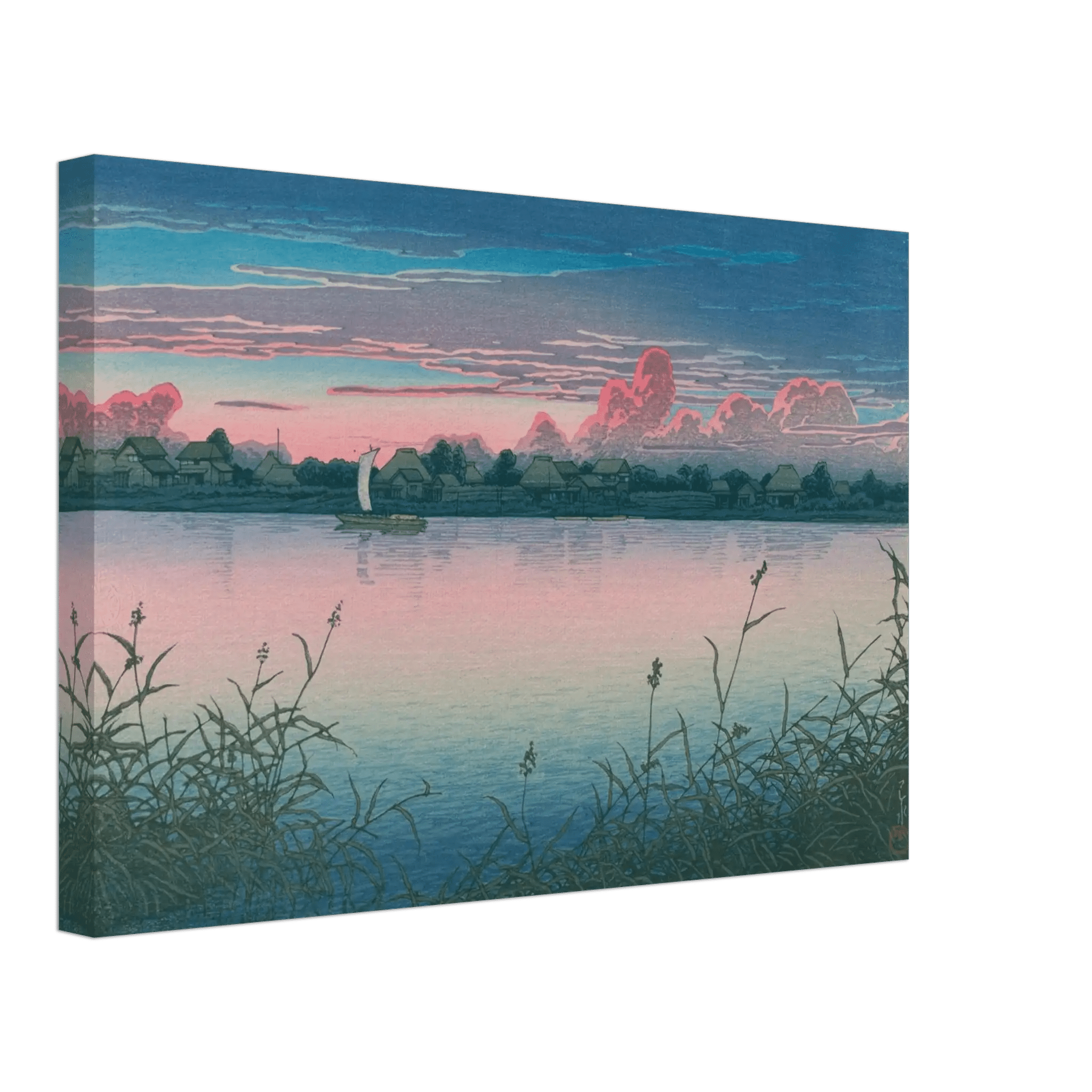 Früher Herbst in Urayasu - Leinwand Edition - HINORI