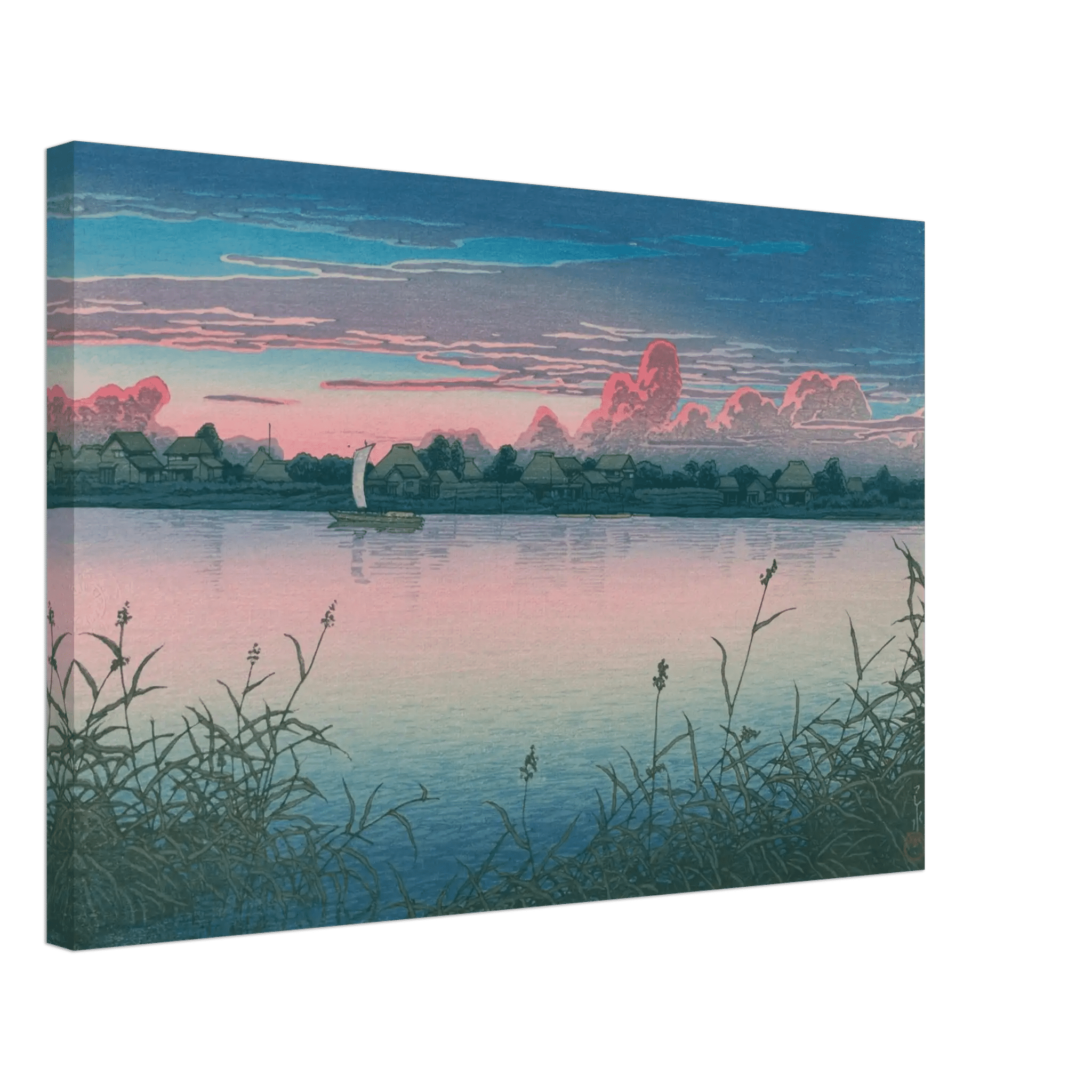 Früher Herbst in Urayasu - Leinwand Edition - HINORI