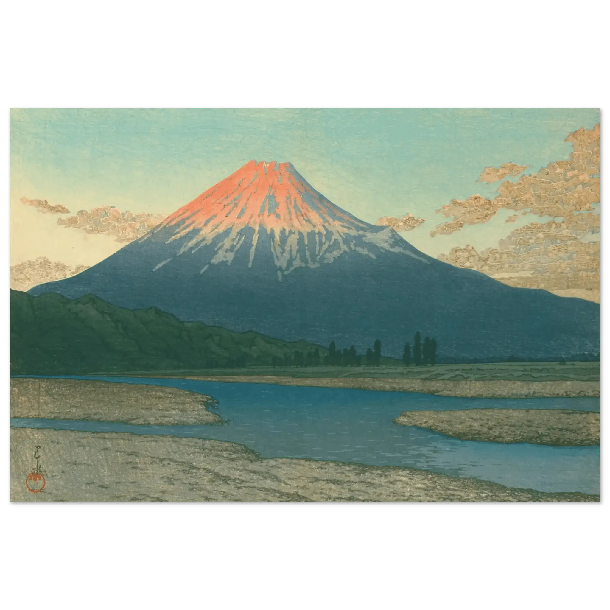 Fuji bei Sonnenaufgang - Fine Art Prints - HINORI