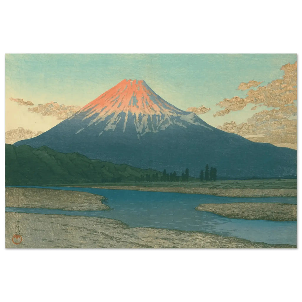 Fuji bei Sonnenaufgang - Fine Art Prints - HINORI