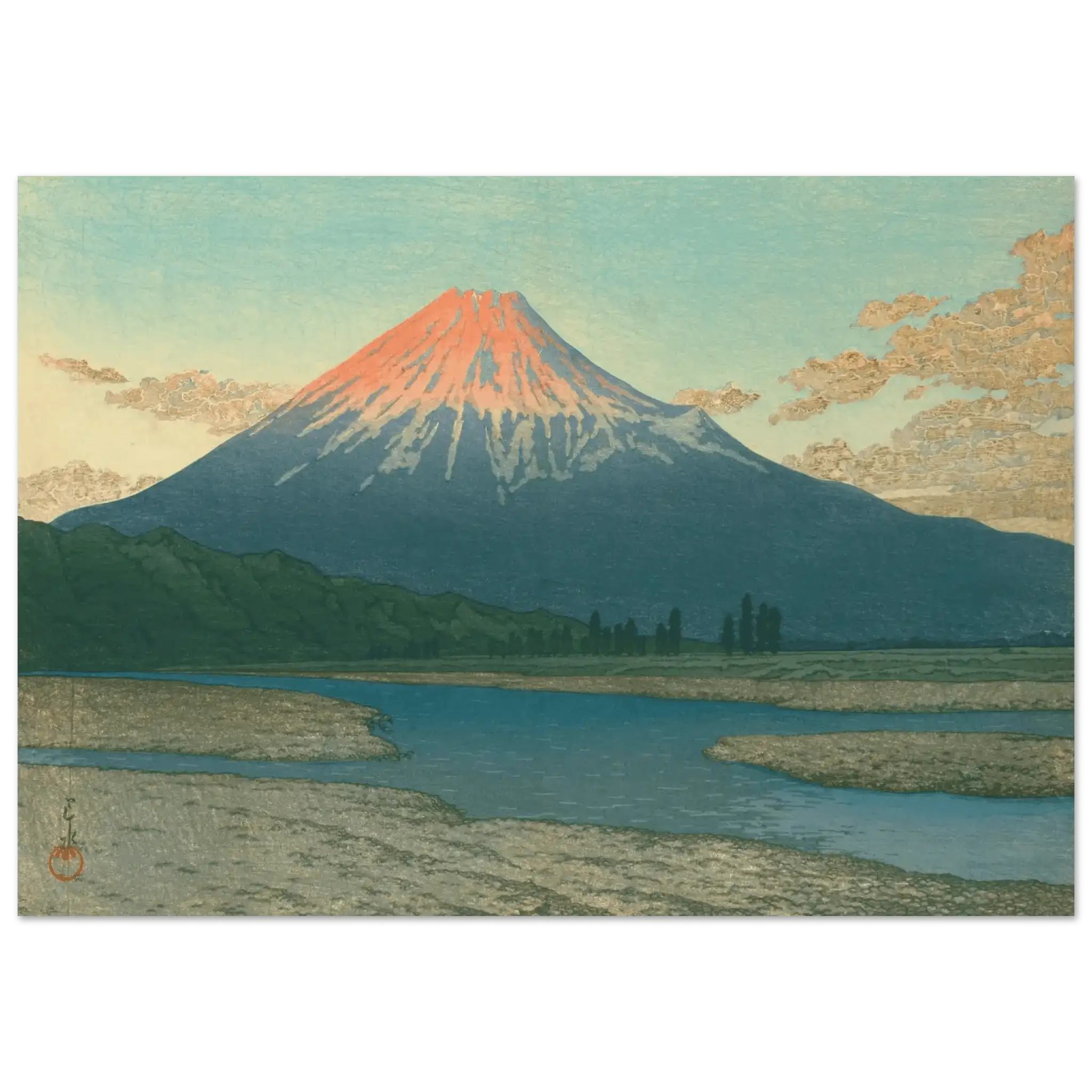 Fuji bei Sonnenaufgang - Fine Art Prints - HINORI