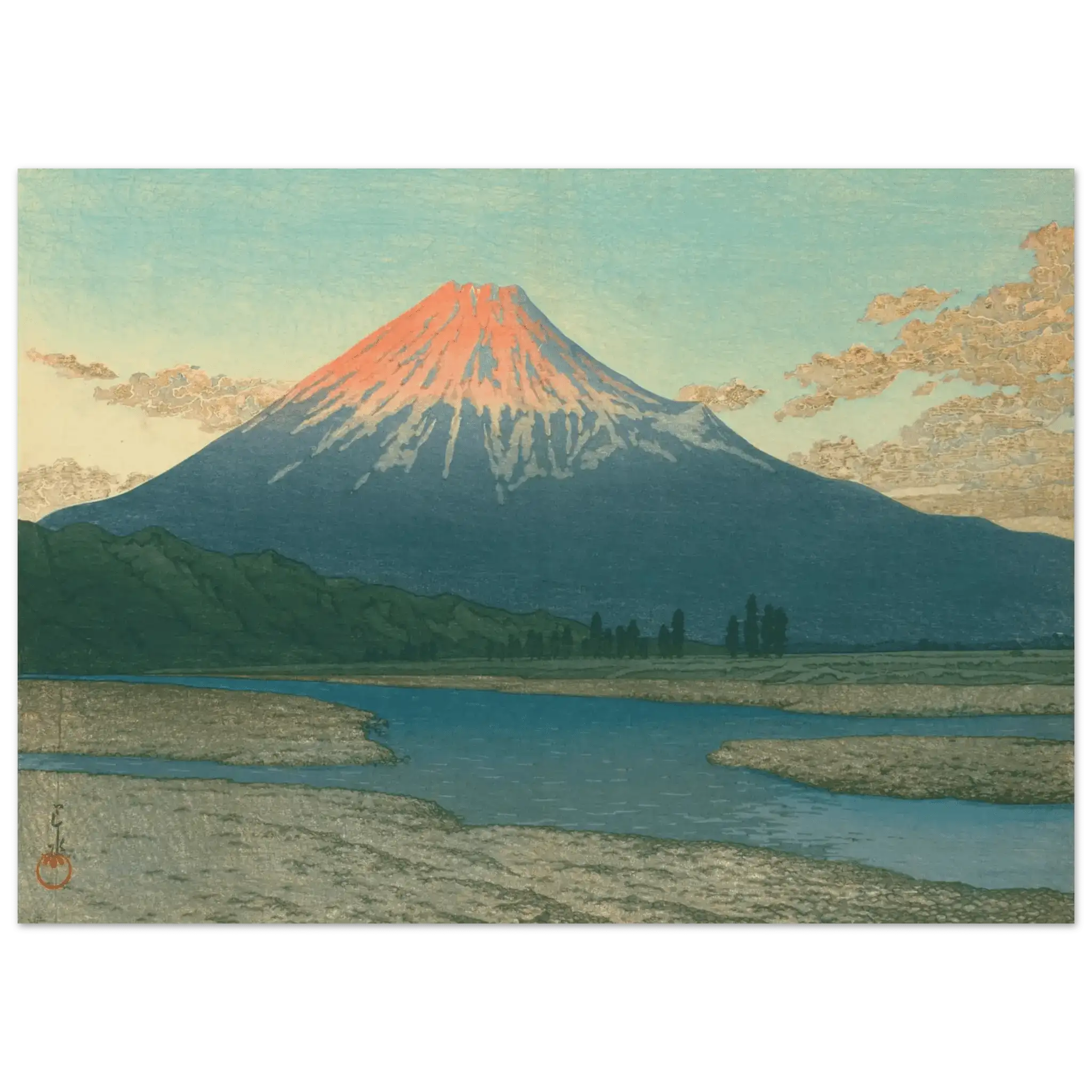 Fuji bei Sonnenaufgang - Fine Art Prints - HINORI