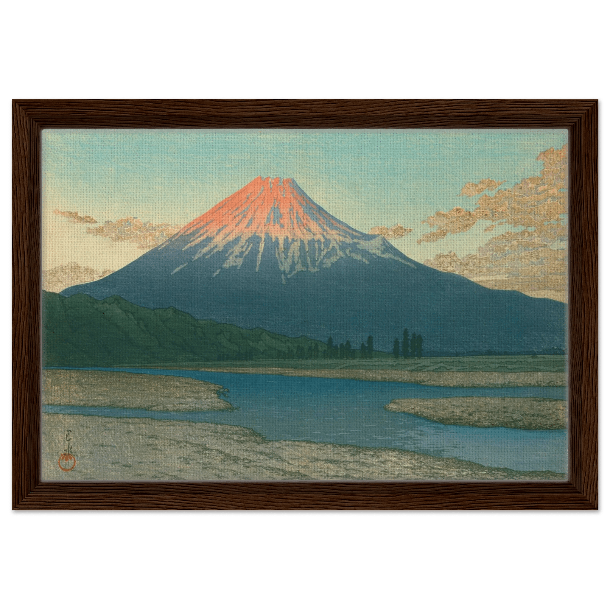 Fuji bei Sonnenaufgang - Signature Collection - HINORI