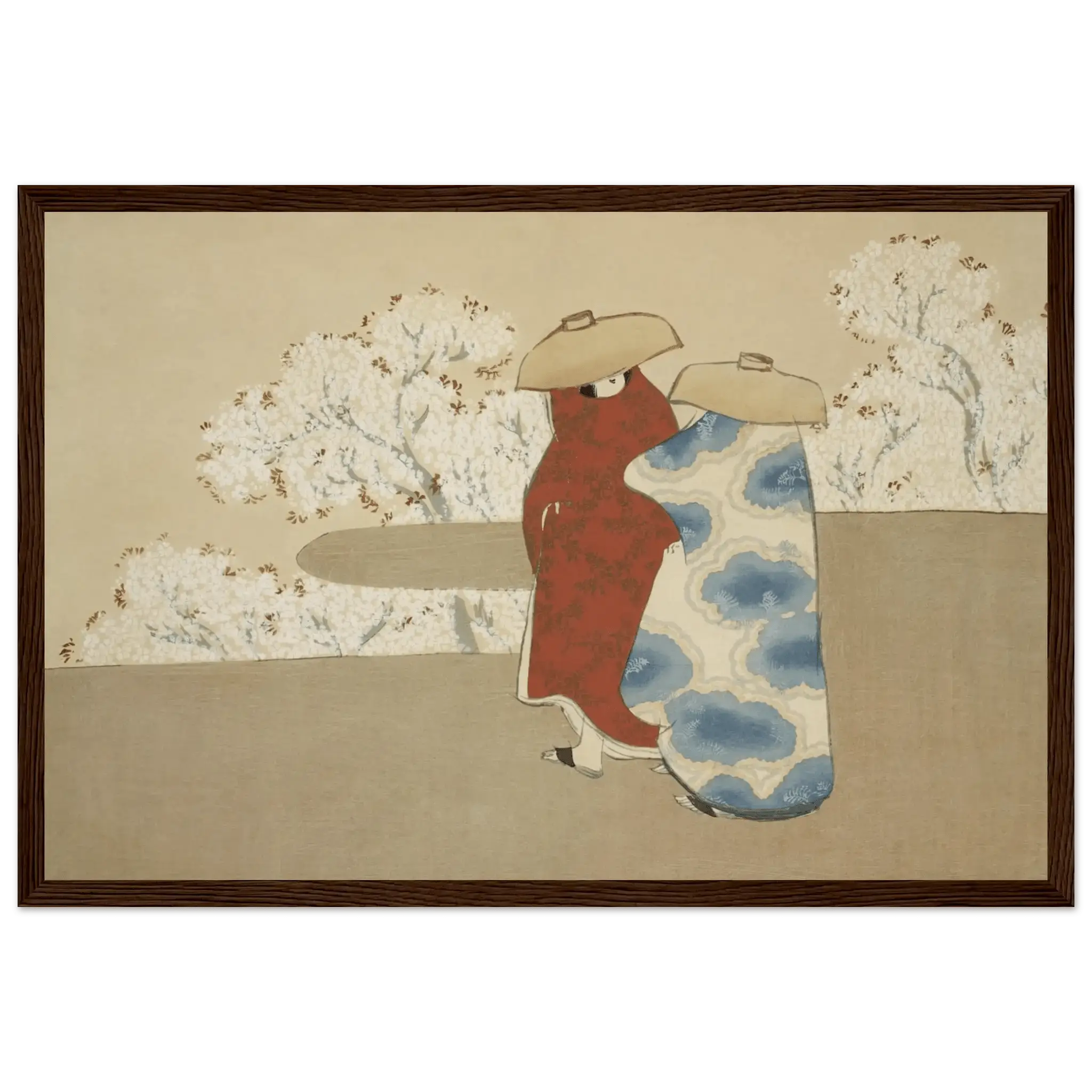 Hanami im Frühling - Gerahmte Eleganz - HINORI