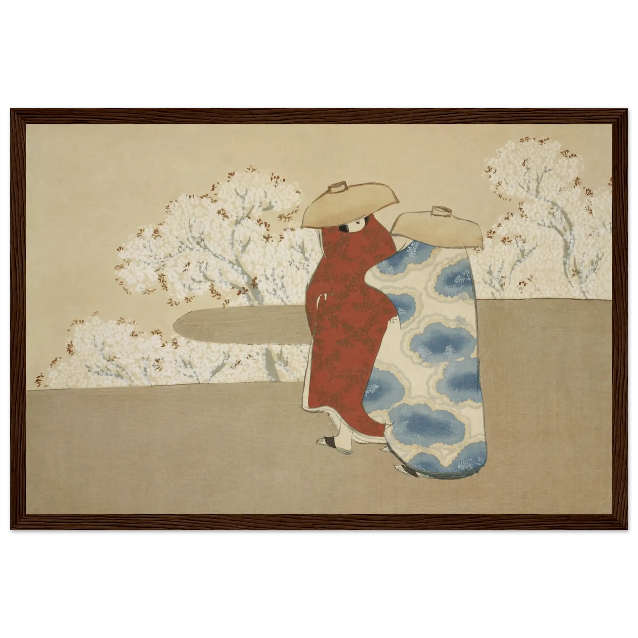 Hanami im Frühling - Gerahmte Eleganz - HINORI